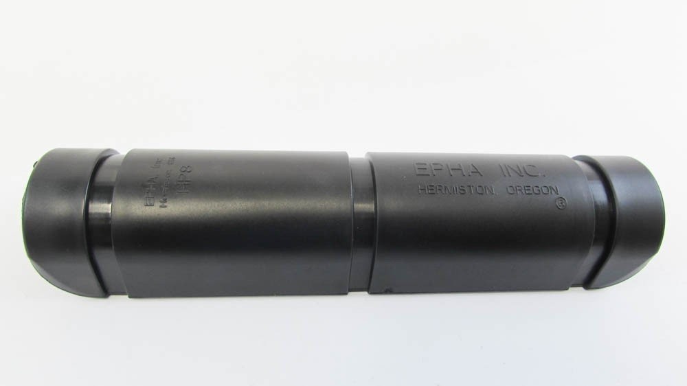 EPHA HP8-B 3.50″ W x 8″ L, Black Abrasive Resist Hose Protector w/ Tie. 1pk
