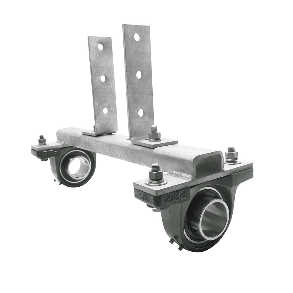 Dual 2 7/16 in. Pillow Block Pipe Support Kit