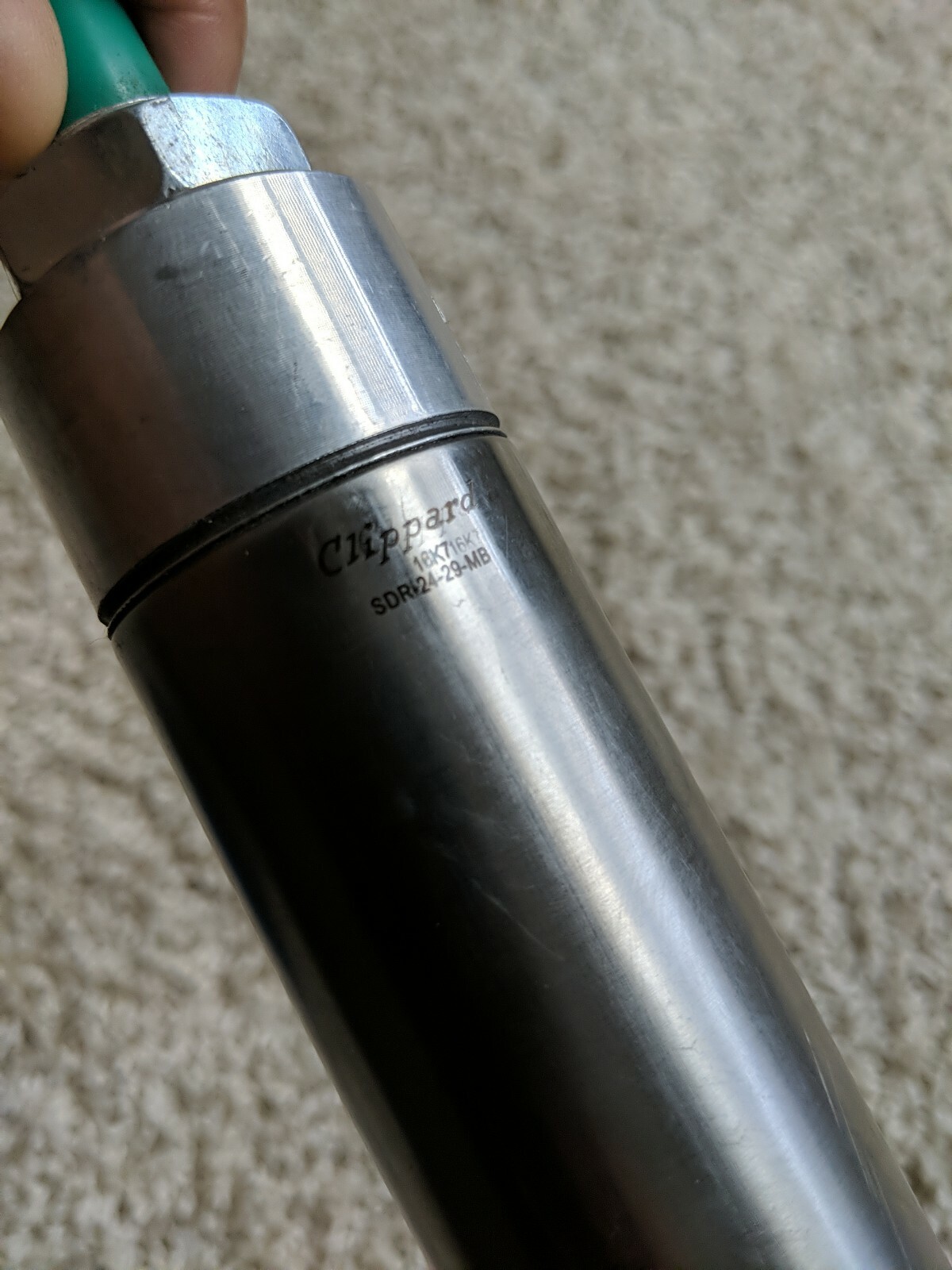 Clippard cylinder sdr-24-29-mb bin #a5