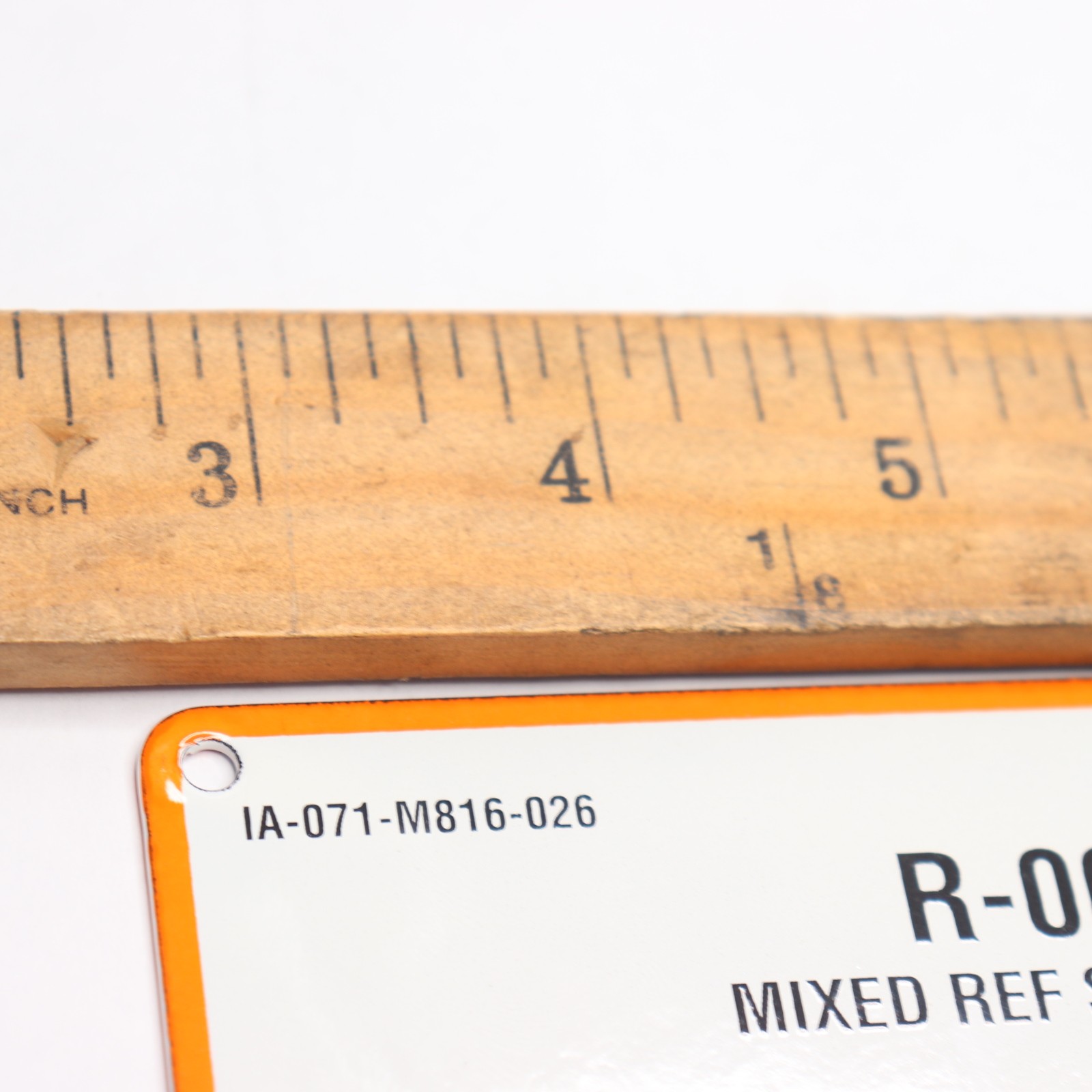 Mixes Ref Storage Tank To Iso-Pentane Tank Isol Plate IA-071-M816-026