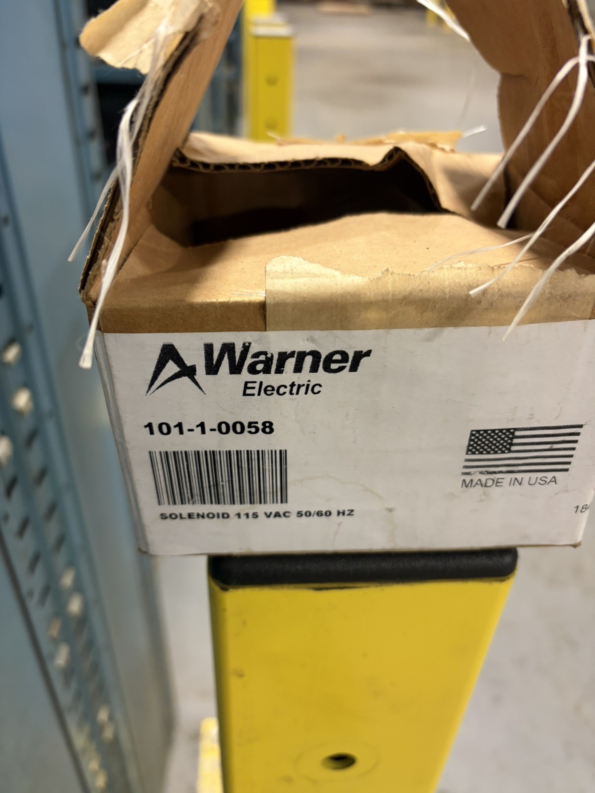 NEW WARNER 101-1-0058 115VAC