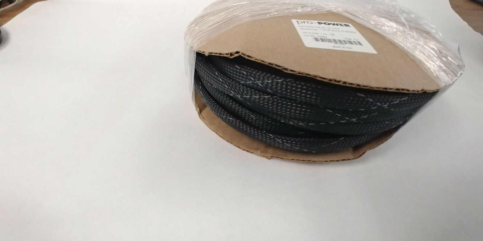 Pro Power Braided Sleeving Expandable Flame Retardant Polyester 1/2″ 19mm 100′