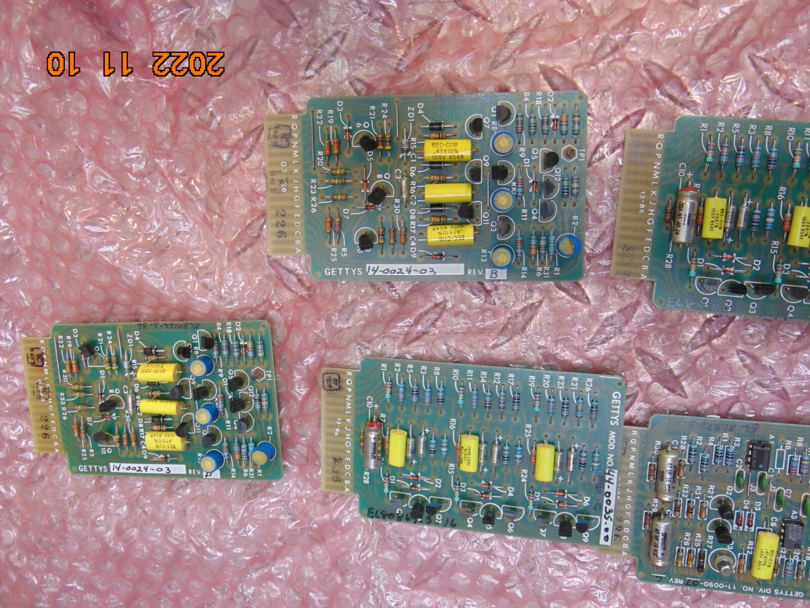GETTYS 11-1025-08 RN350 THREE PHASE HALF WAVE CONTROLLER 240-300VAC 33/66 AMP