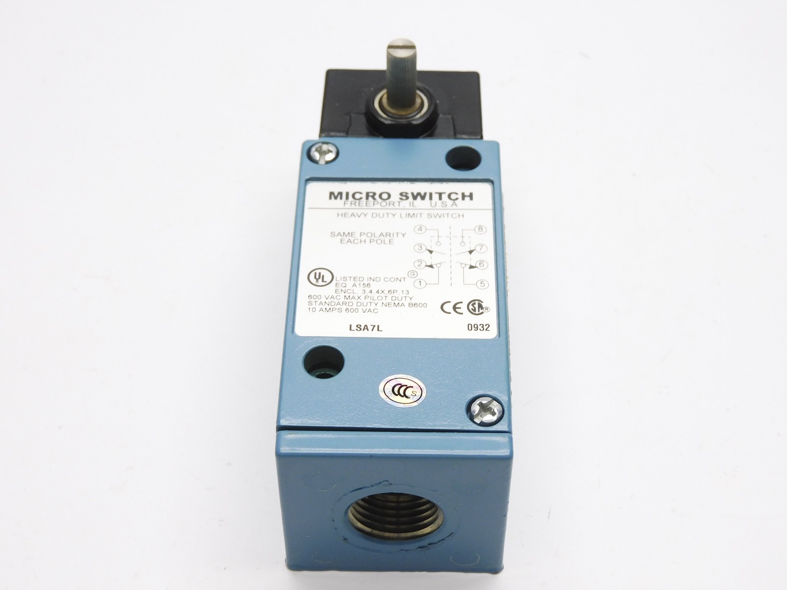 HONEYWELL LSA7L 600VAC 10A NSMP