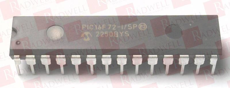 MICROCHIP TECHNOLOGY INC PIC16F72-I/SP / PIC16F72ISP (USED)