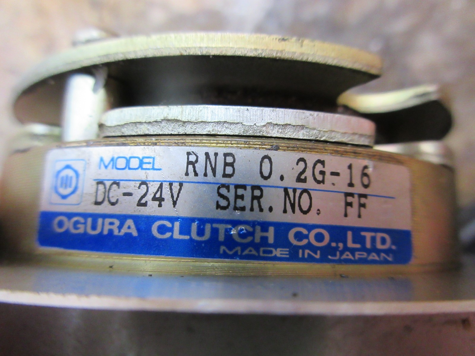1996 CITIZEN L25 CNC LATHE OGURA BRAKE CLUTCH RNB 0.2G-16 EACH 1