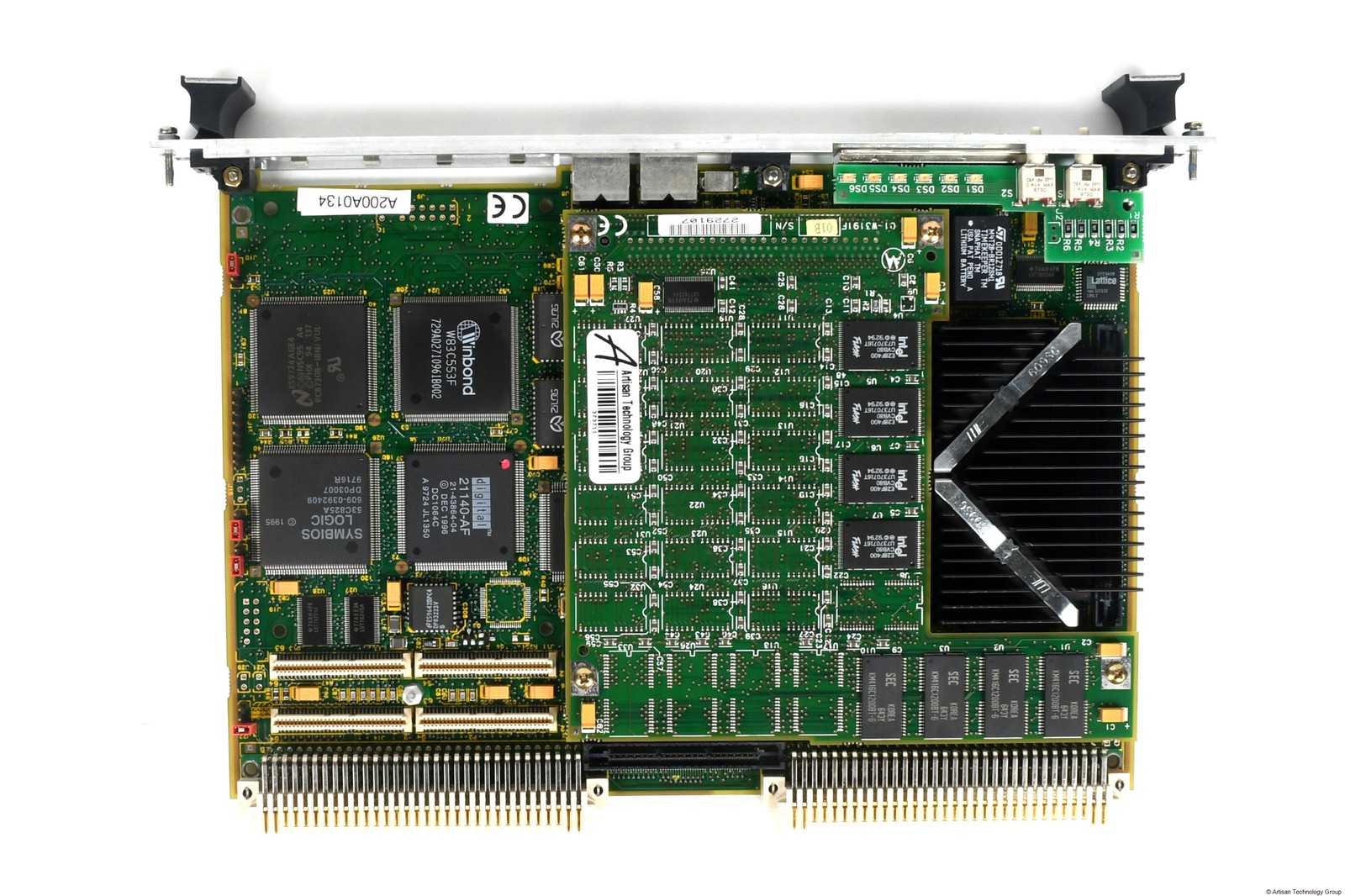 Motorola MVME2604 VME64 Processor Module, 200 MHz, 16 MB RAM