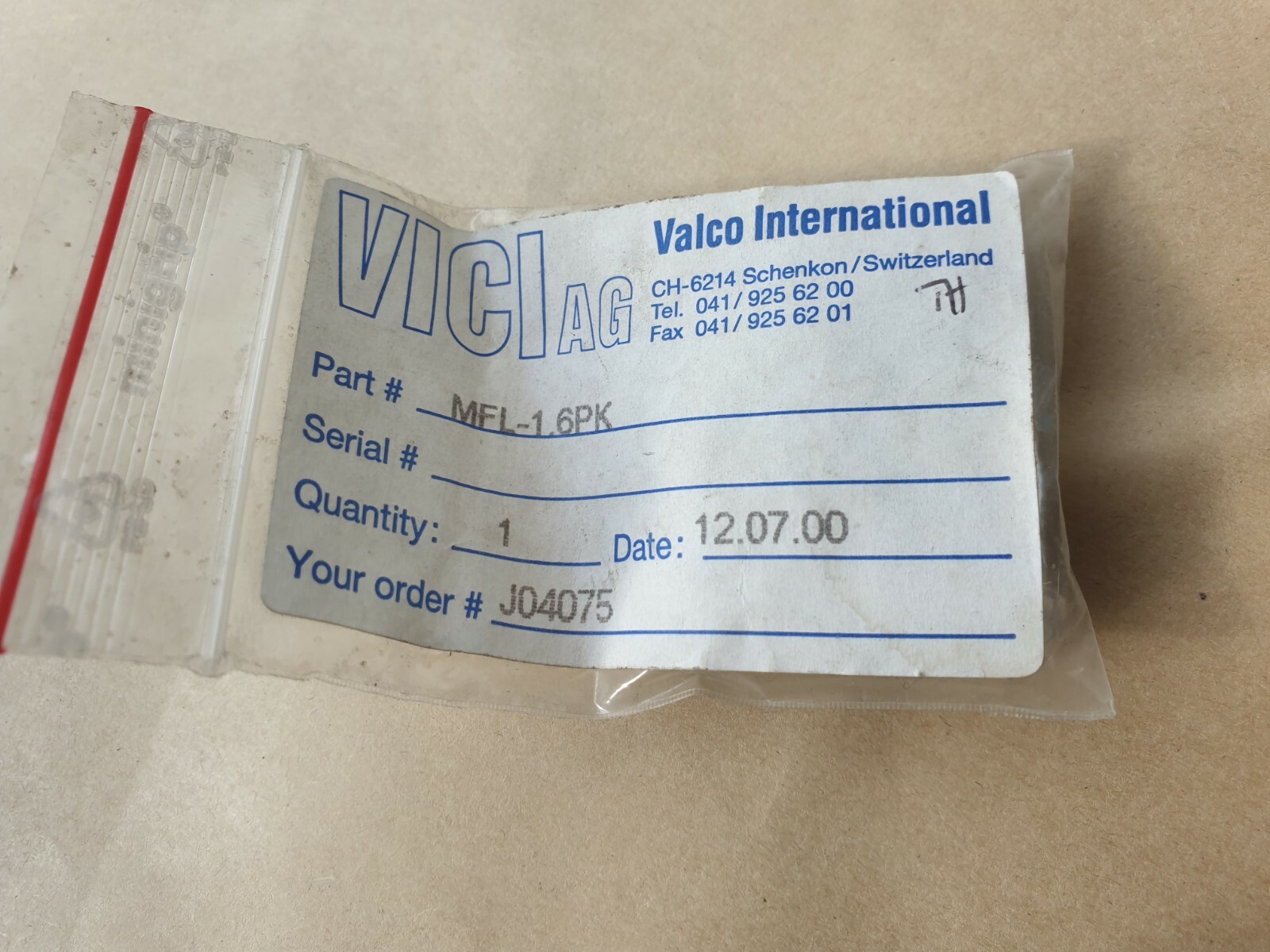 VICI MFL-1.6PK PEEK 5PK (R312.7B1)