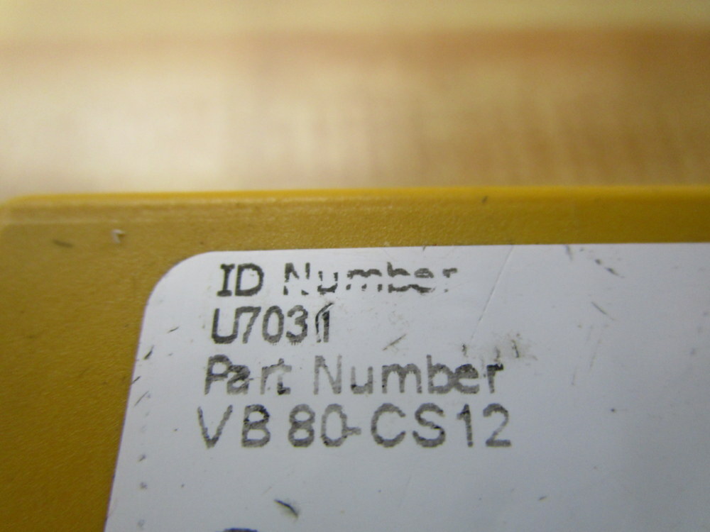 Turck U7031 Terminal Block Connector VB 80-CS12