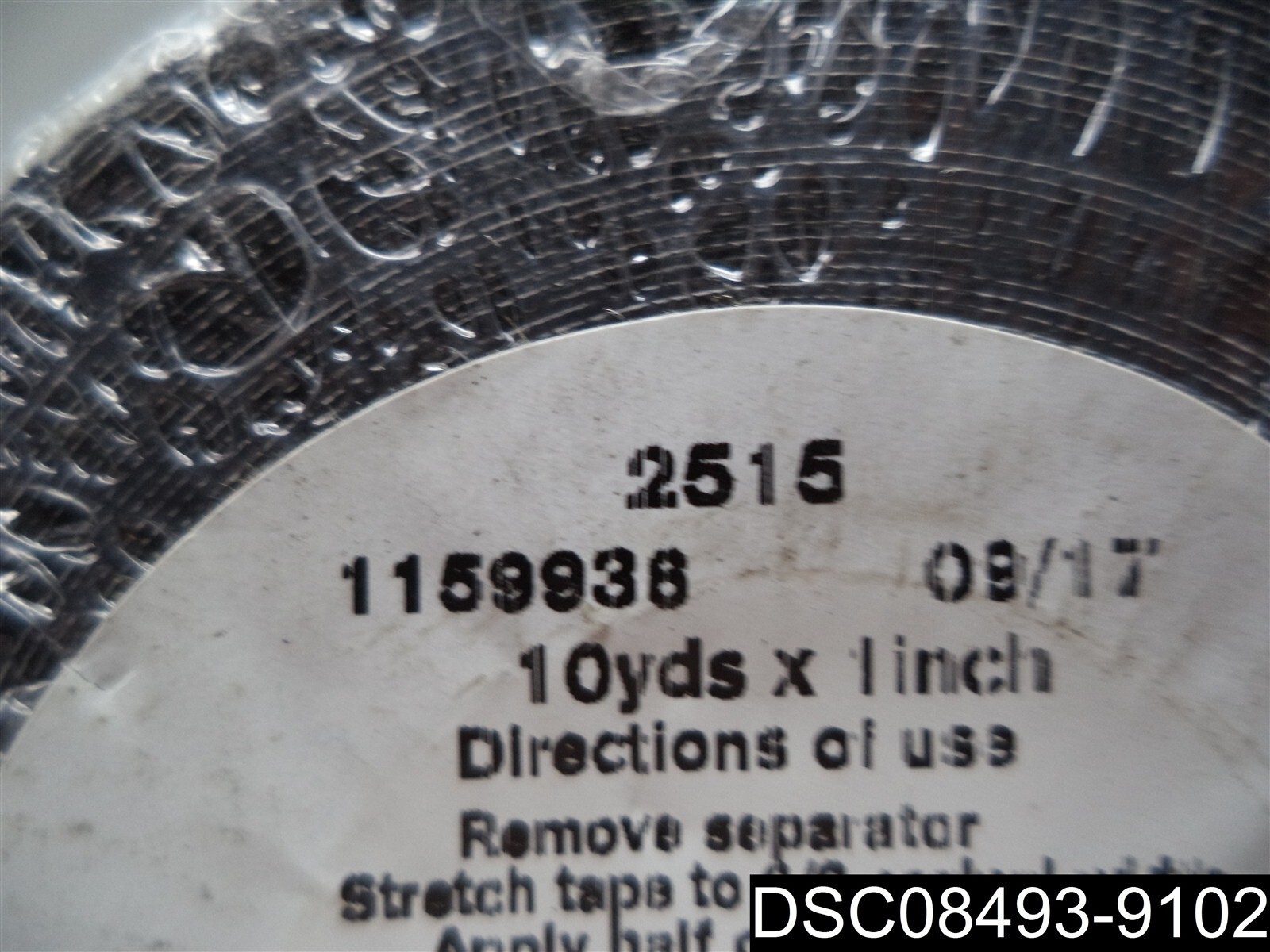 2515, 1159936, 10 Yds X 1″