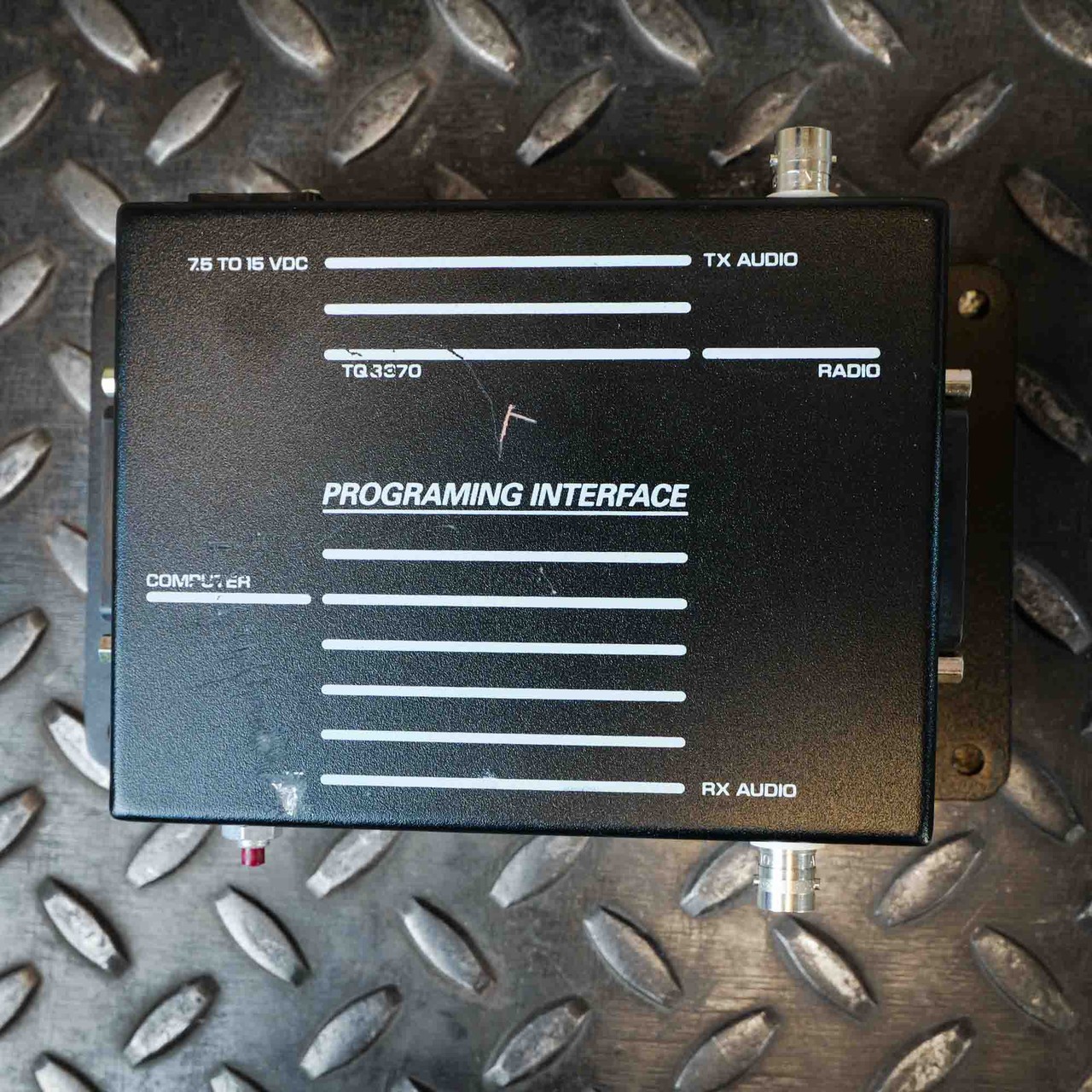GE Ericsson TQ3370 Radio Programming Interface Box for LMR Service