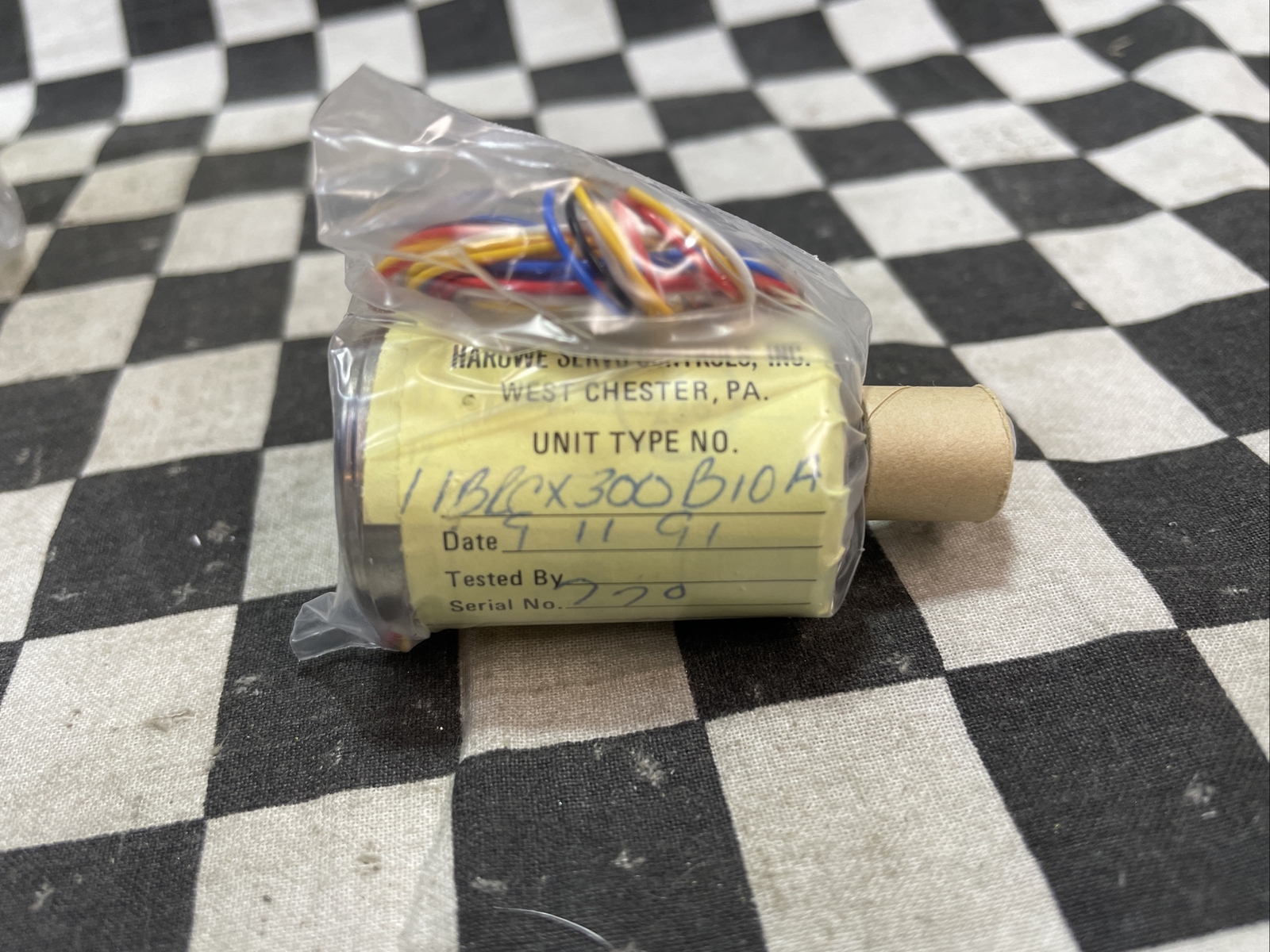 HAROWE 11BRCX-300-B-10A, 11BRCX300B10A, BRUSHLESS VECTOR RESOLVER