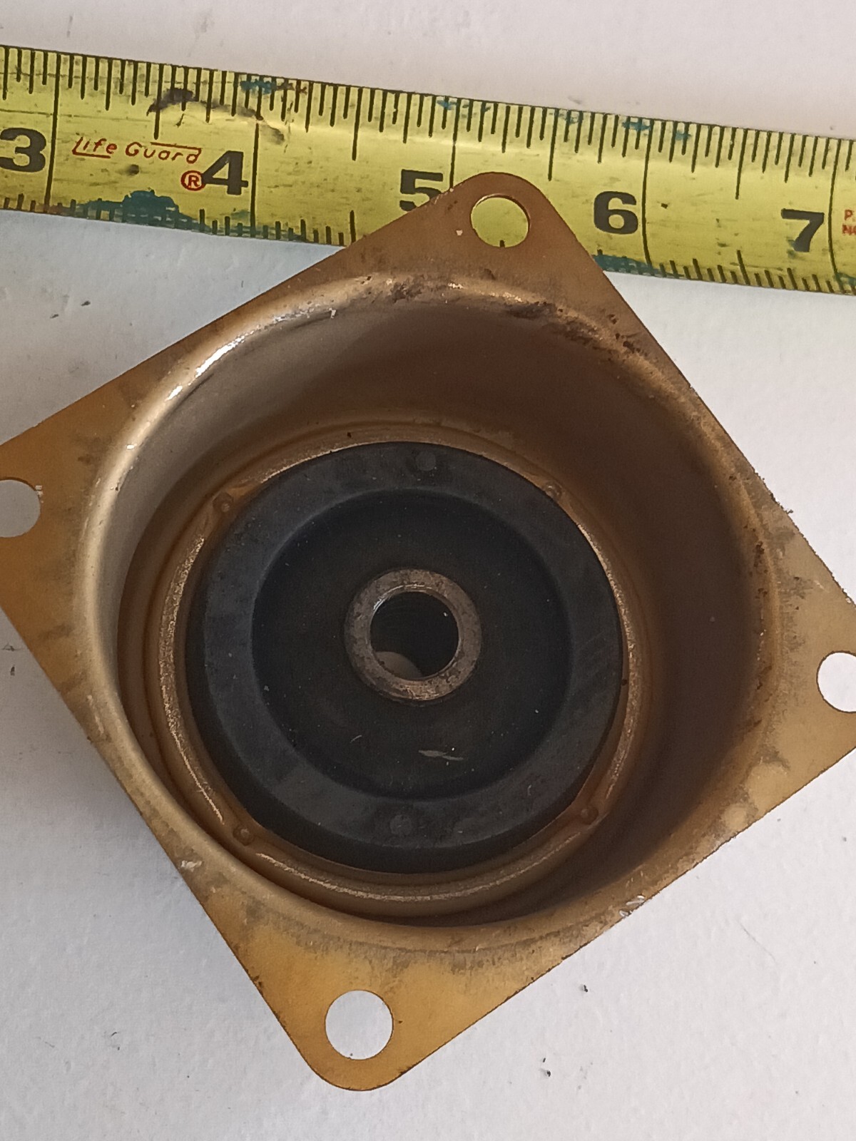 3″ x 3″ x 1-9/16″ bolt down vibration damping dampening mount 6008K36 45 lb