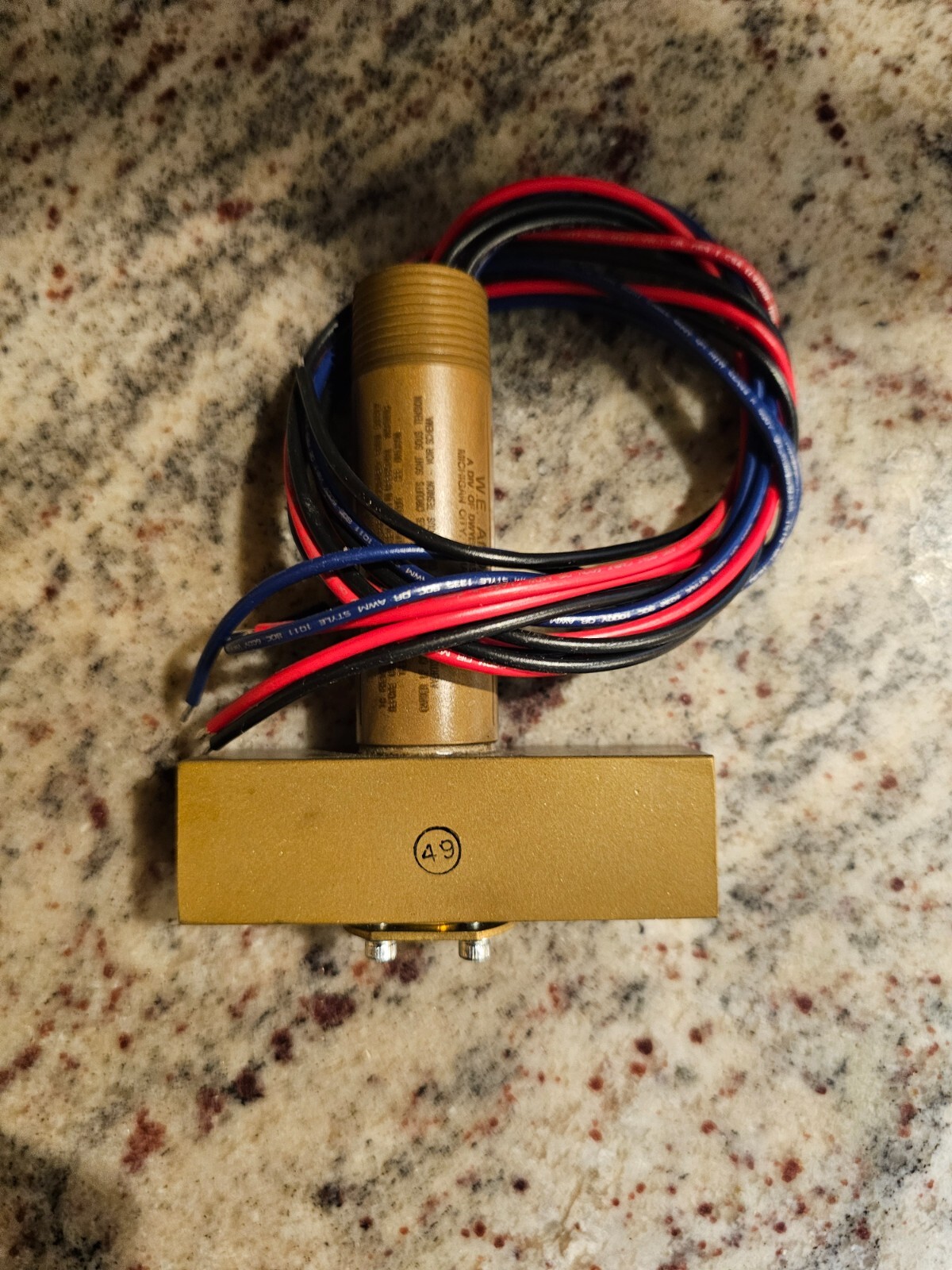 Dwyer Flotec V6epb-B-D-Lf Liquid Flow Switch S587592-04 A46W Dpdt 125/250V