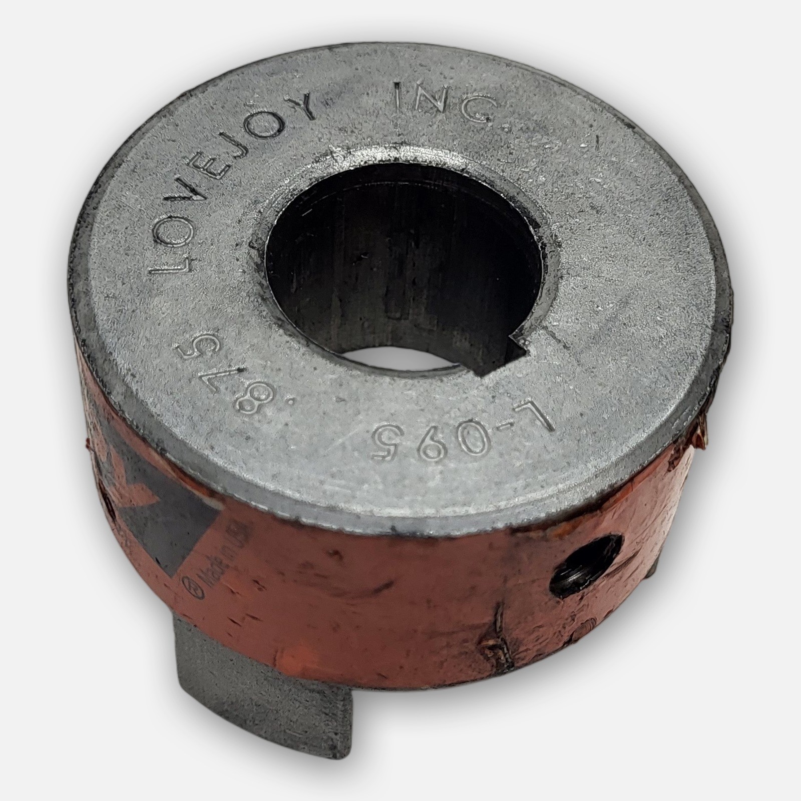 LOT OF 2 LOVEJOY L-095 JAW COUPLING HUB 7/8″ .875