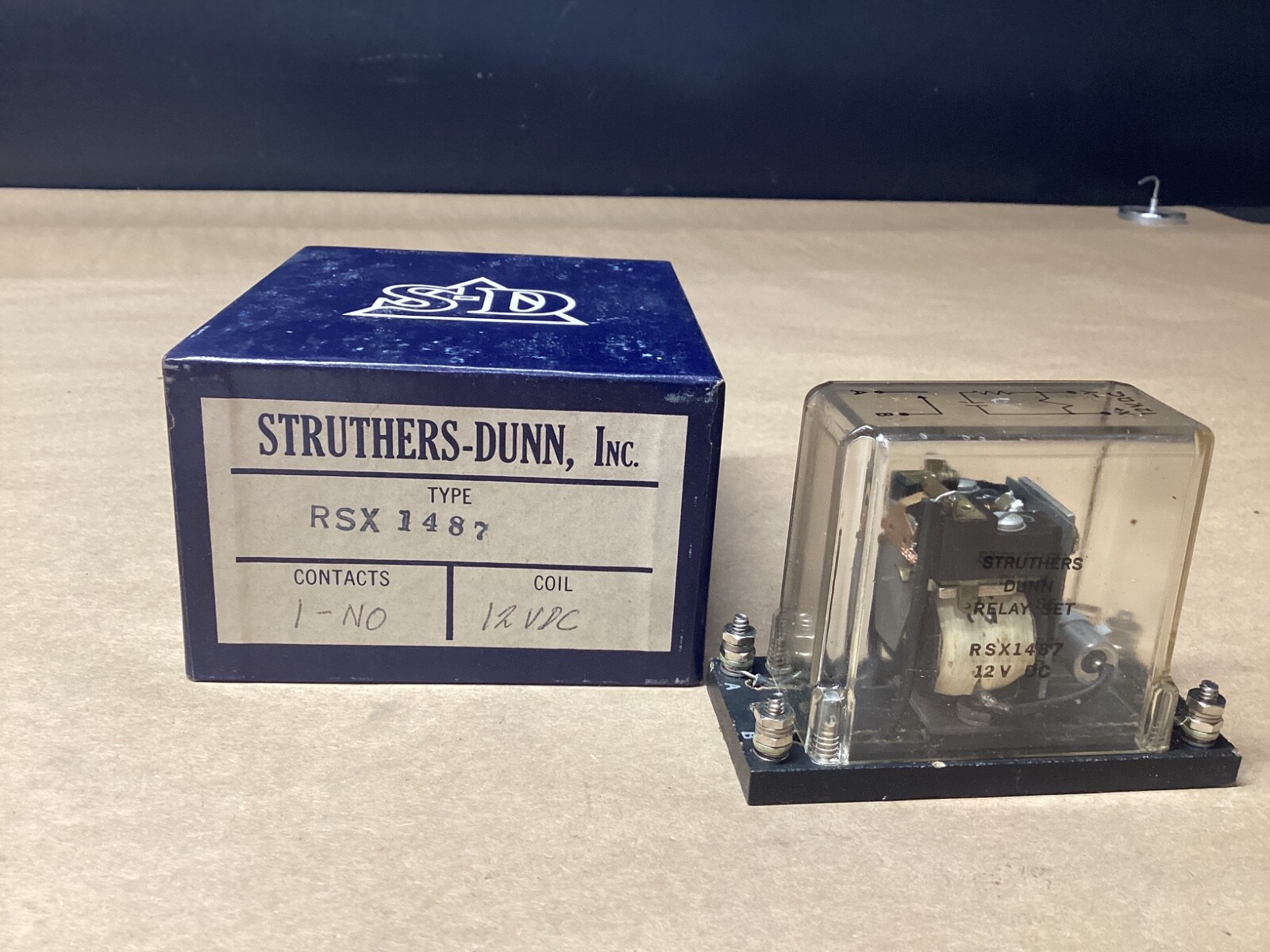 STRUTHERS-DUNN RSX1487 RELAY SET 12VDC #101G147*CO