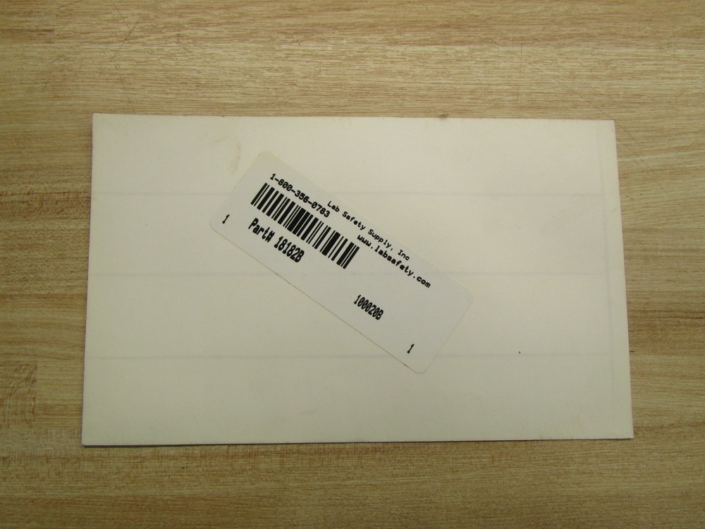 Lab Safety Supply 18182B Chilled Water Supply Sign (Pack of 2)