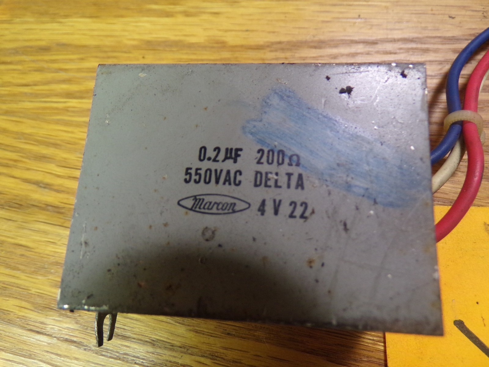 Marcon 0-2 uf 200 550VAC Delta 4V 22 *FREE SHIPPING*