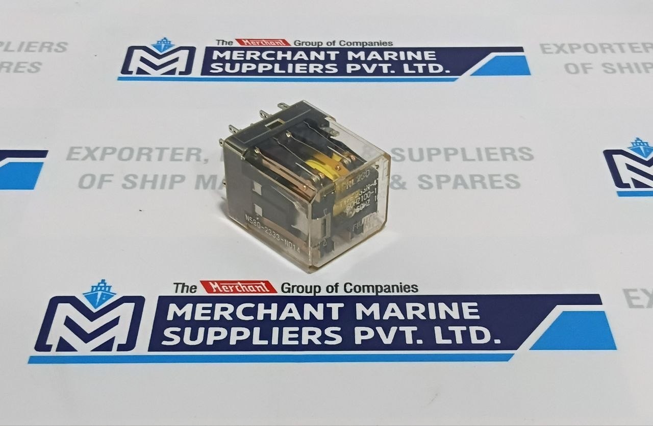 Fujitsu FRL230 Auxiliary Relay Type 233N-4T Coil Voltage 100V 50Hz 100-110V 60Hz