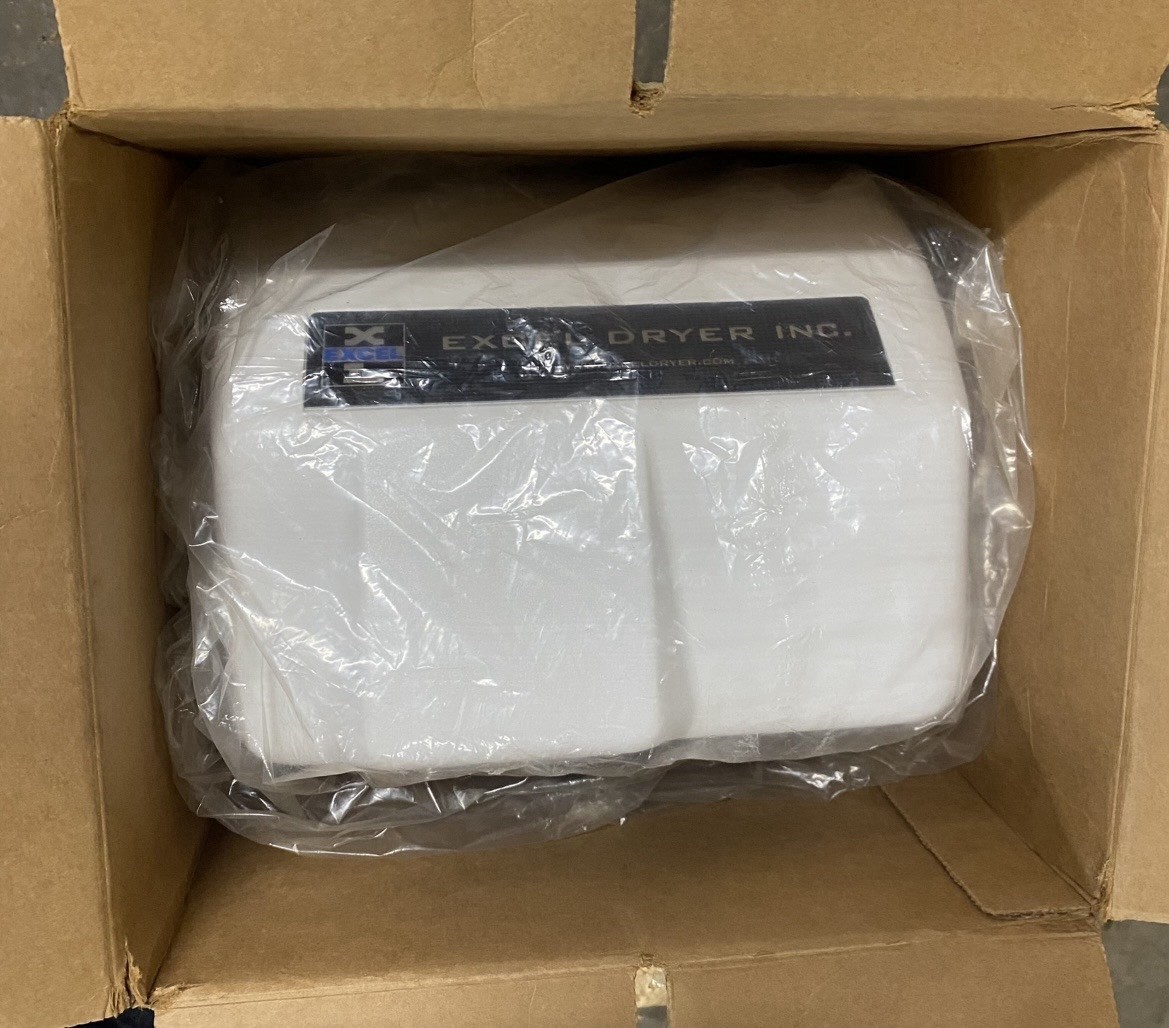 Excel Dryer HO-IC Hand Dryer 110/120v 20A 60Hz New Open Box Ships Fast