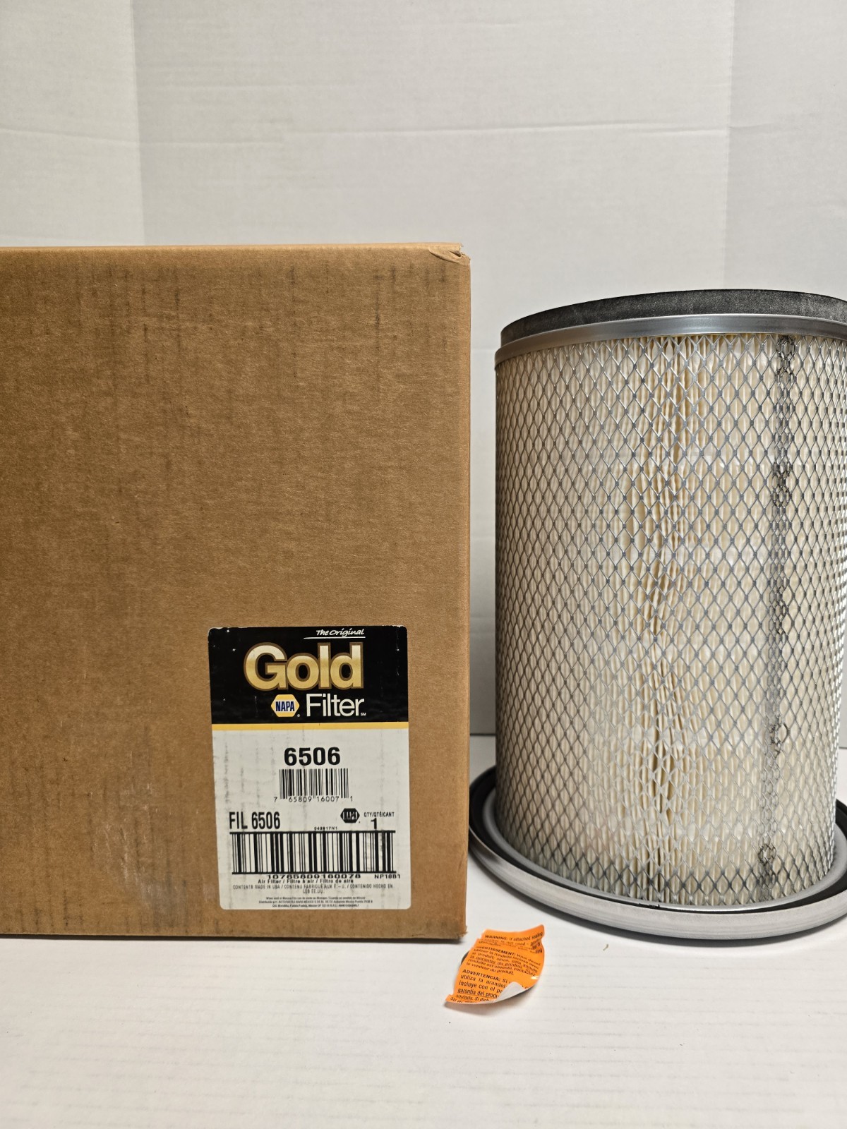 NOS NAPA Gold Air Filter 6506 FREE SHIPPING