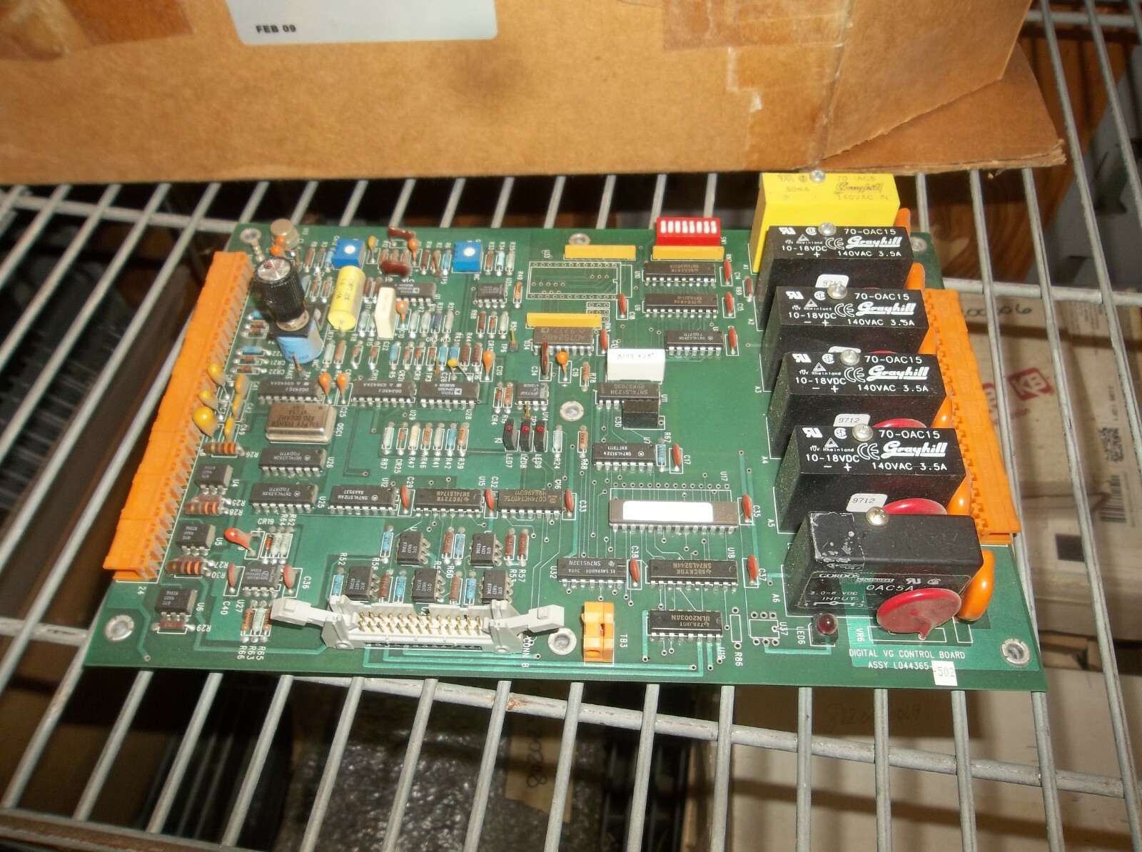 BUTLER AUTOMATIC LOGIC DIGITAL VG CONTROL BOARD L044365, L044365-501