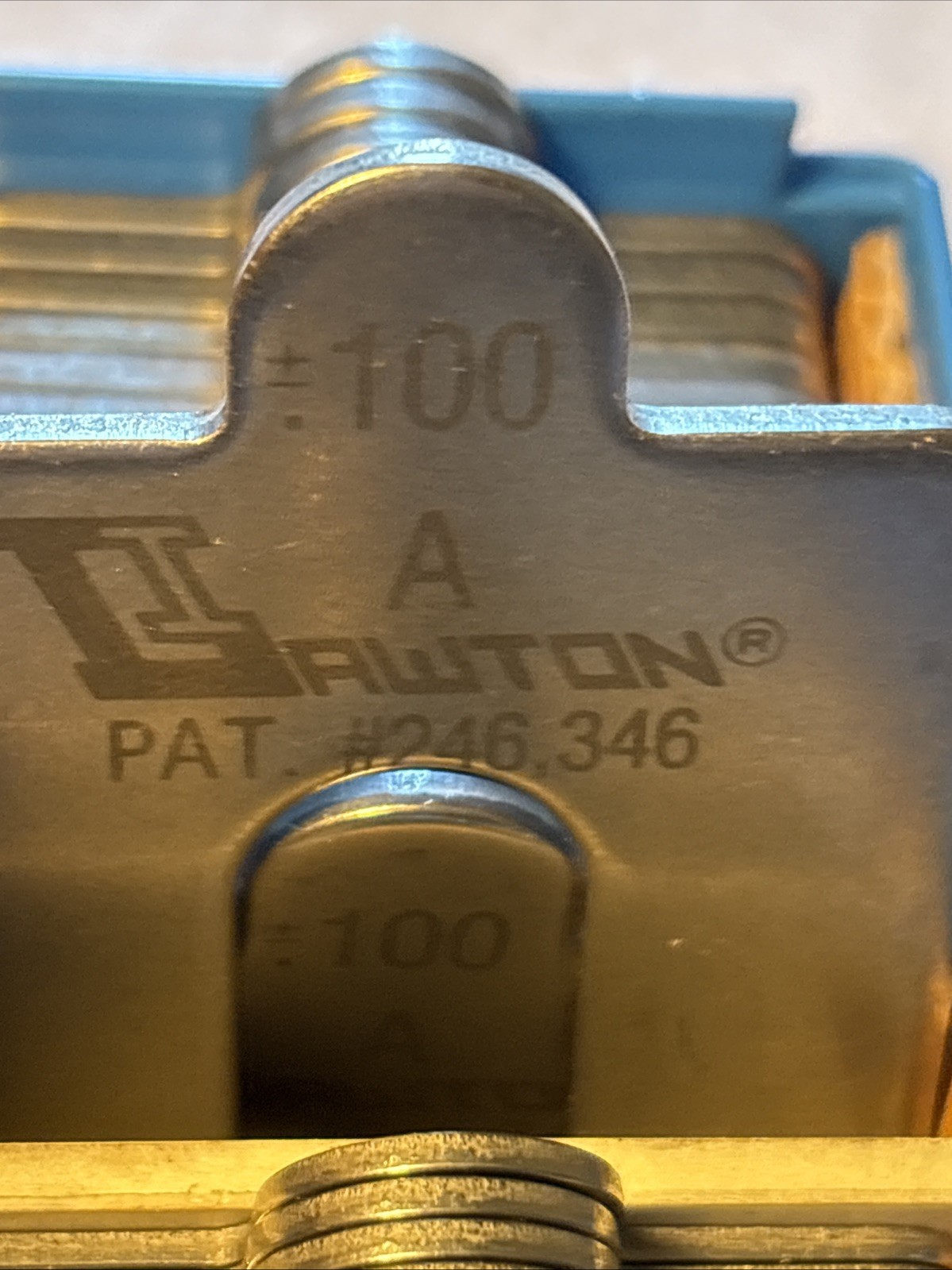 Lawton Industrial Stainless Steel Slotted Motor Shims .001-.120 Machinery sz A