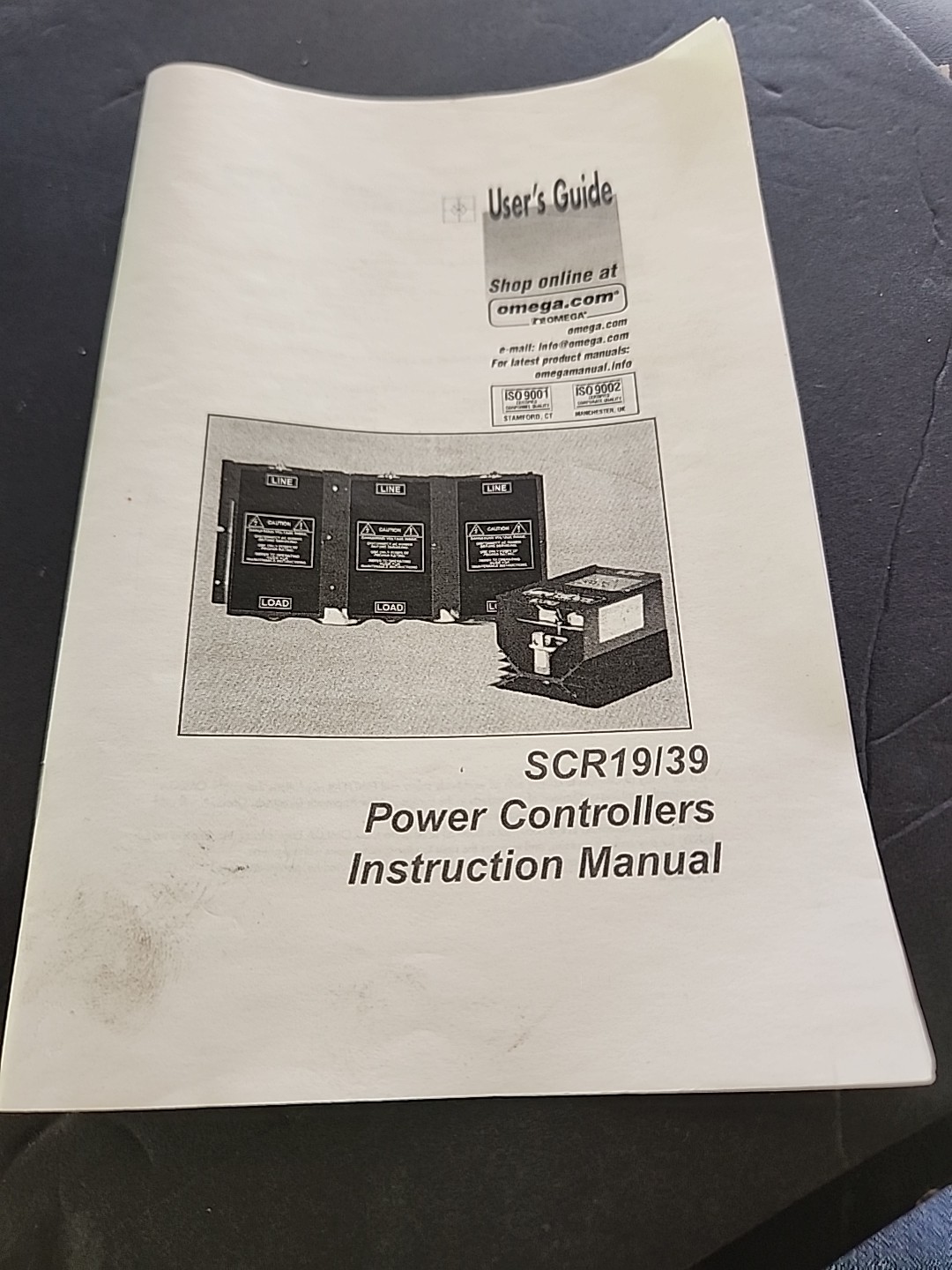 OMEGA SCR Controller Model SCR39P-24-040-S9
