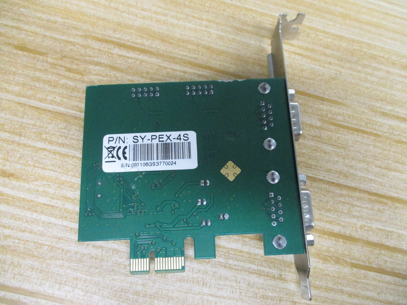 Part SY-PEX-4S PCI Express 4-Port Card MM-PCE4S-V1.0