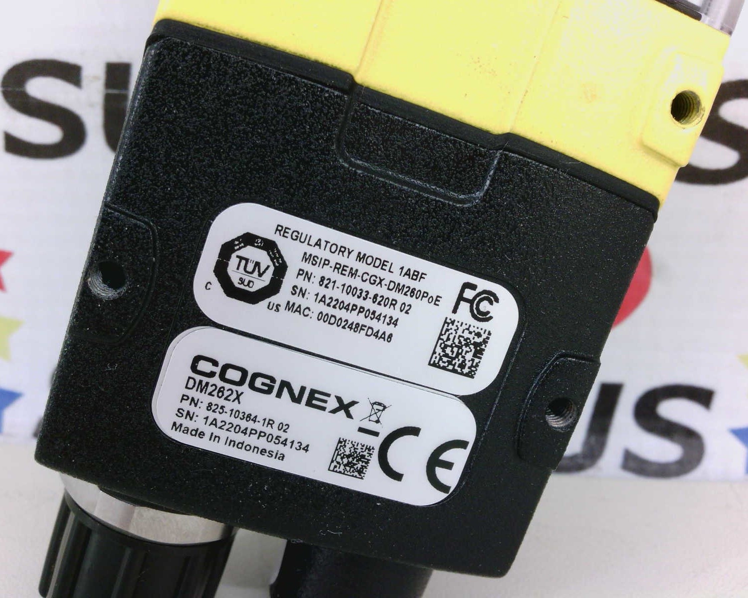 NSSP Cognex DM262X 825-10364-1R 02 Barcode Reader