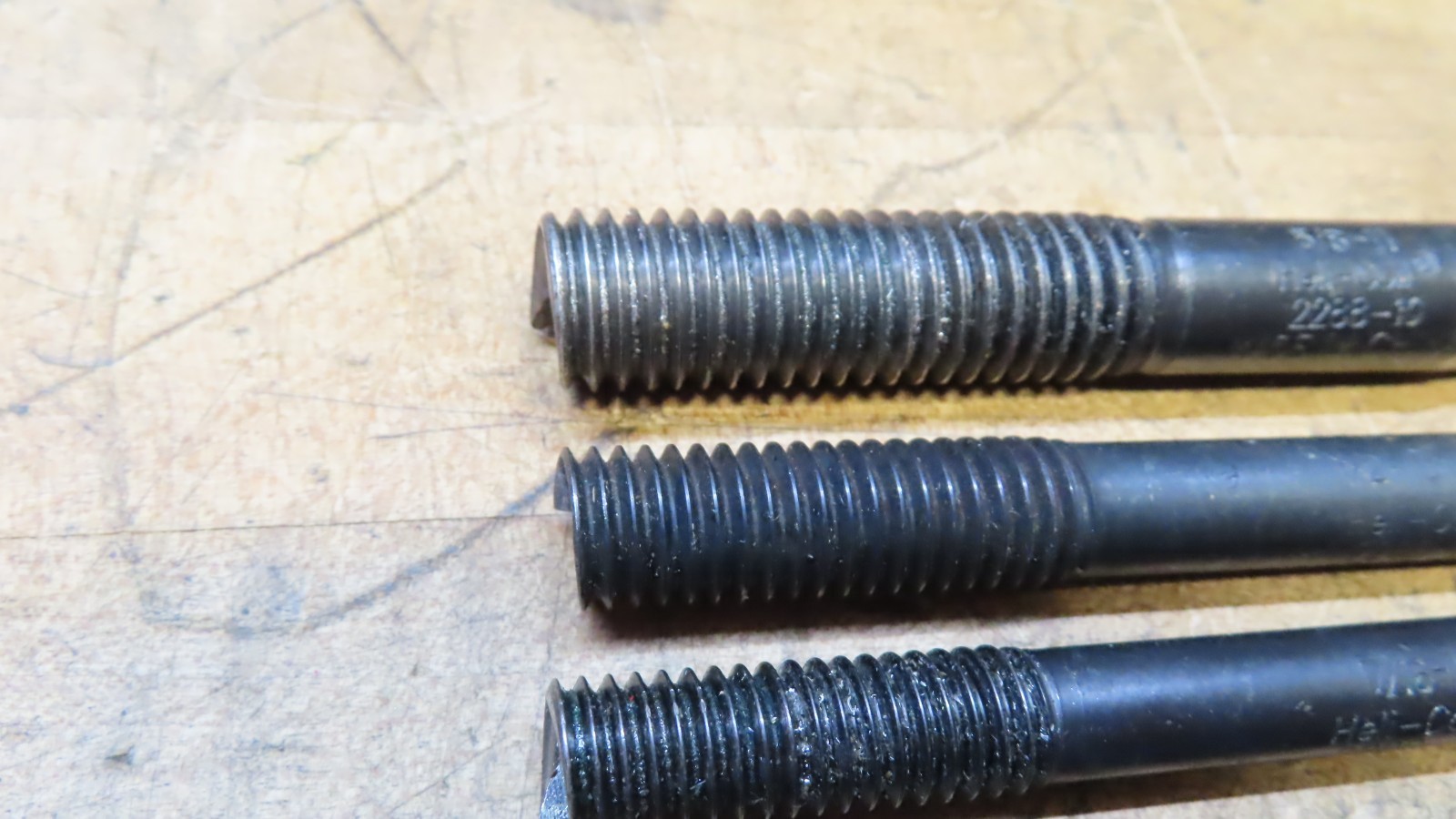 Helicoil SAE thread repair install tools 1/4-20, 3/8-16, 7/16-14, 1/2-13, 5/8-11