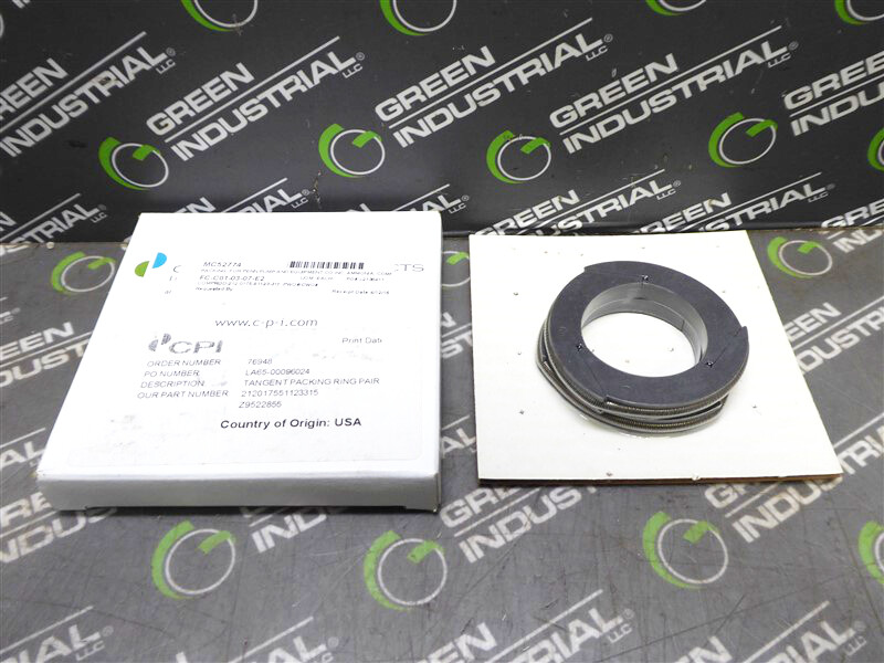 NEW CPI 212017551123315 Z9522855 Tangent Packing Ring Pair