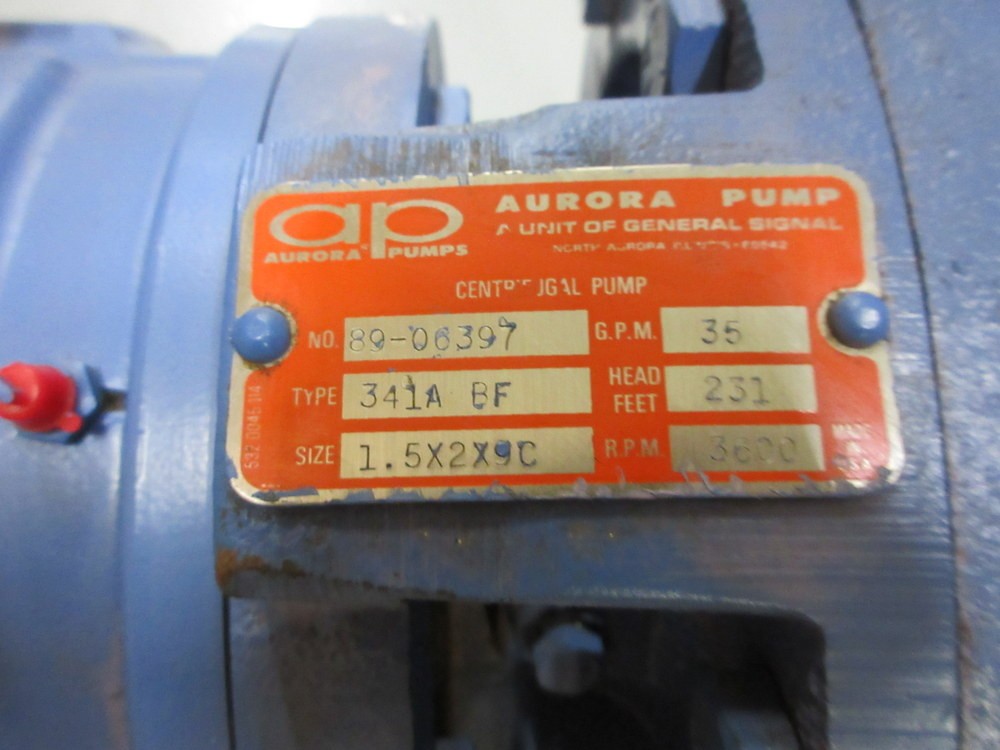 US Electrical Motors C549/S02R354R005F Motor 89-06397