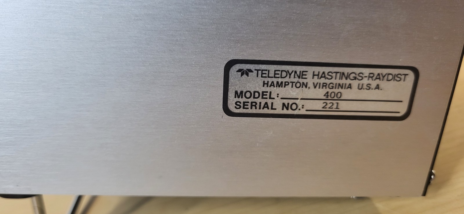 Hastings Model 400 4-Channel Mass Flow Controller Power Supply Used-tested clean