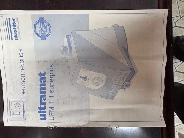 LOTS OF 2 ULTRAMATFILTER GMBH UFM-T 1 SUPERPLUS 24-230 vDC , 80-230 vAC 5W IP 65