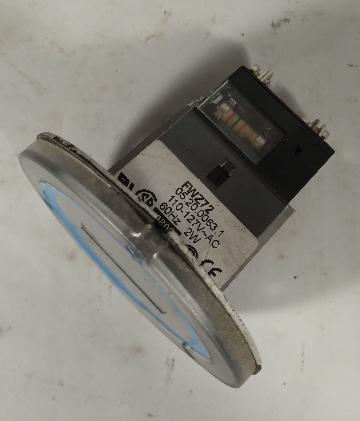 1 USED INTERMATIC FWZ72B-120U AC HOUR METER ***MAKE OFFER***