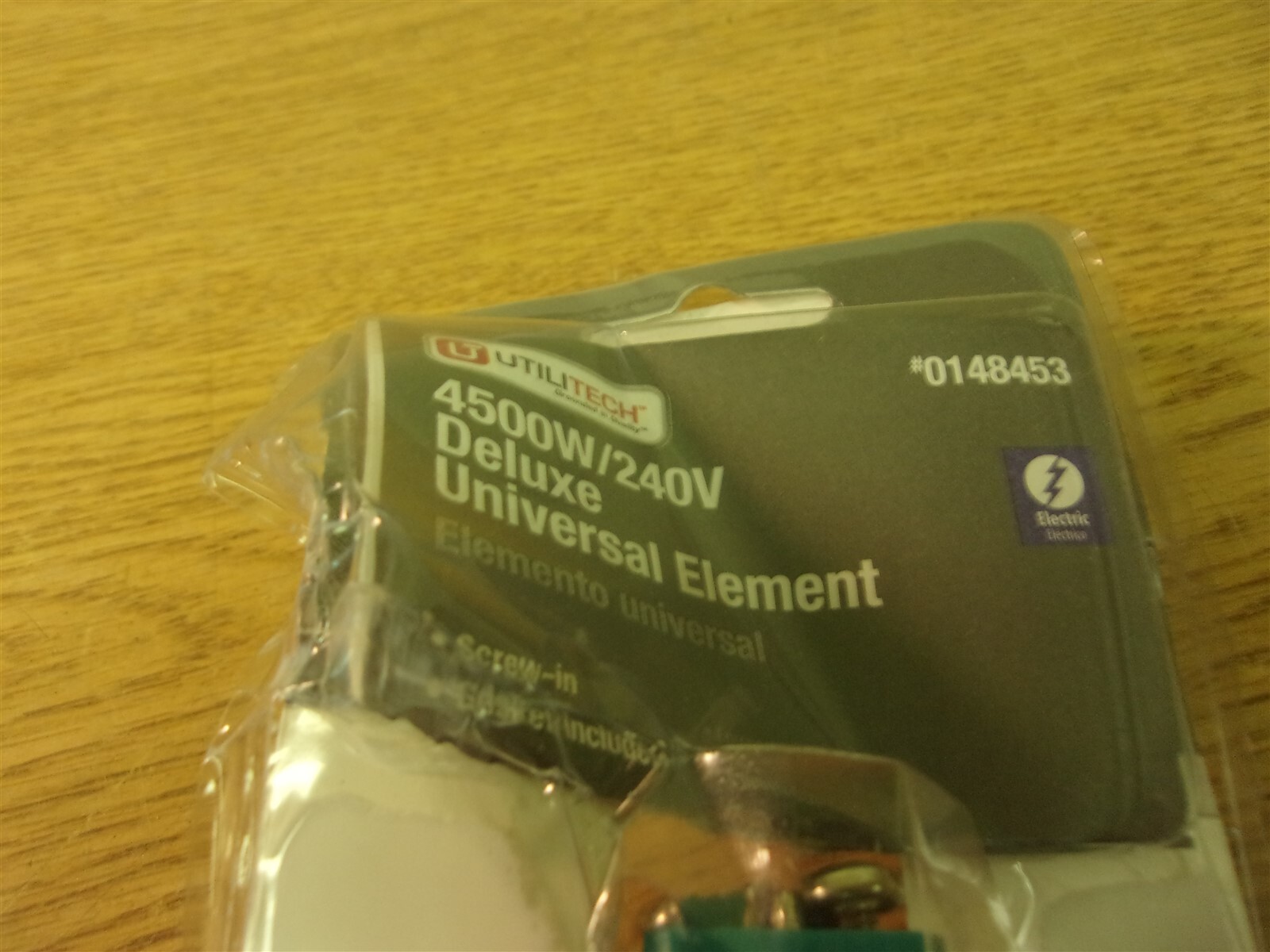 NEW Utilitech 0748453 4500W/240V Deluxe Universal Element Screw in