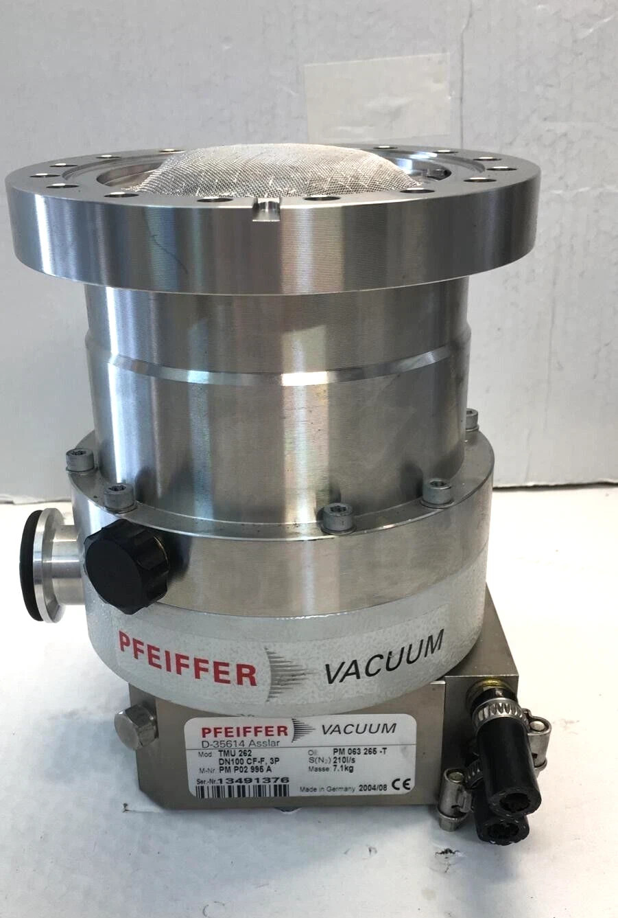 ✅ Pfeiffer Vacuum TMU 262 TC100 pulled from Thermo FINNIGAN LTQ ORBITRAP