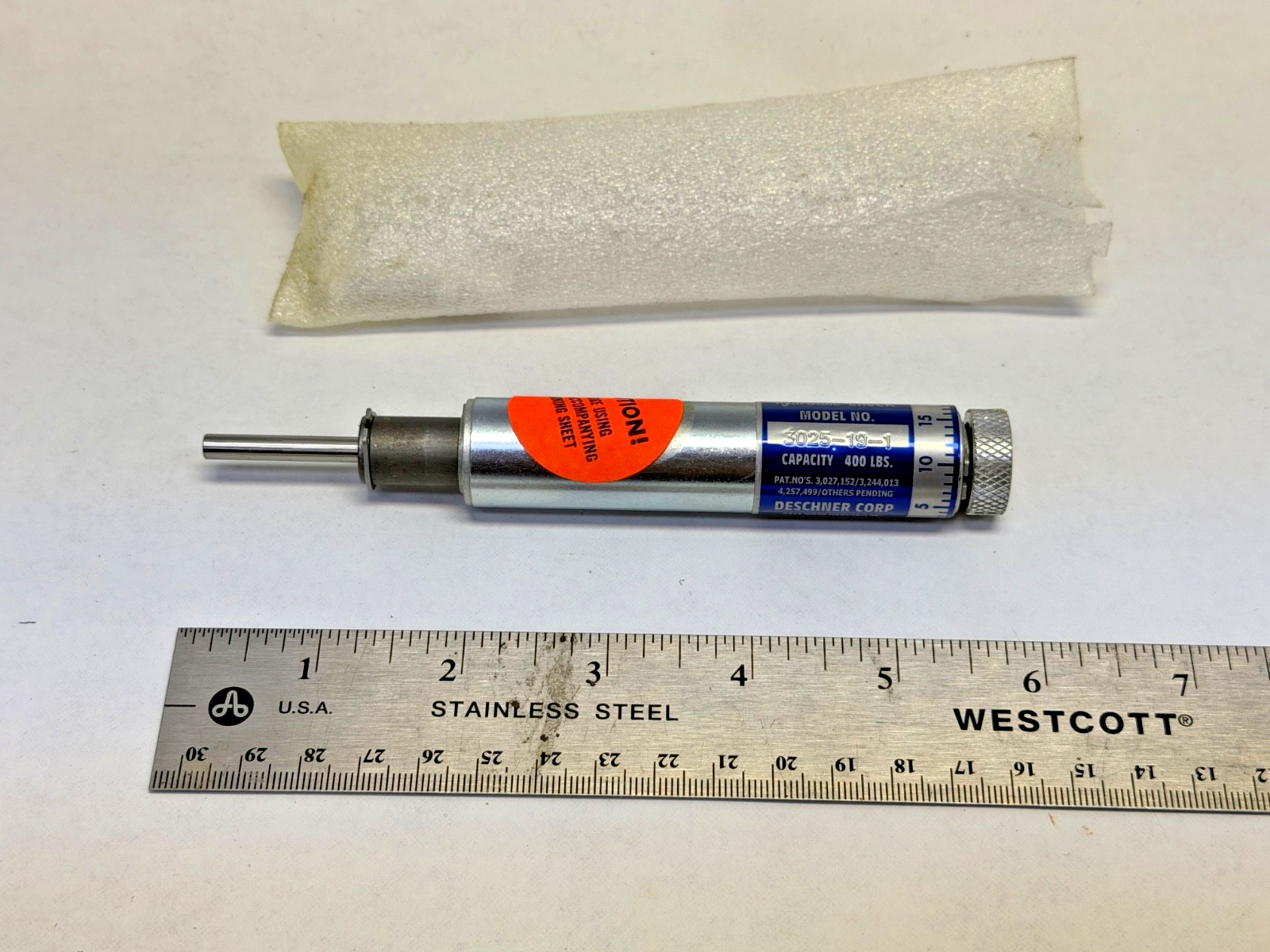 New Deschner Mini-K Kinechek 3025-19-1 Adjustable Semi-Slow Speed Control