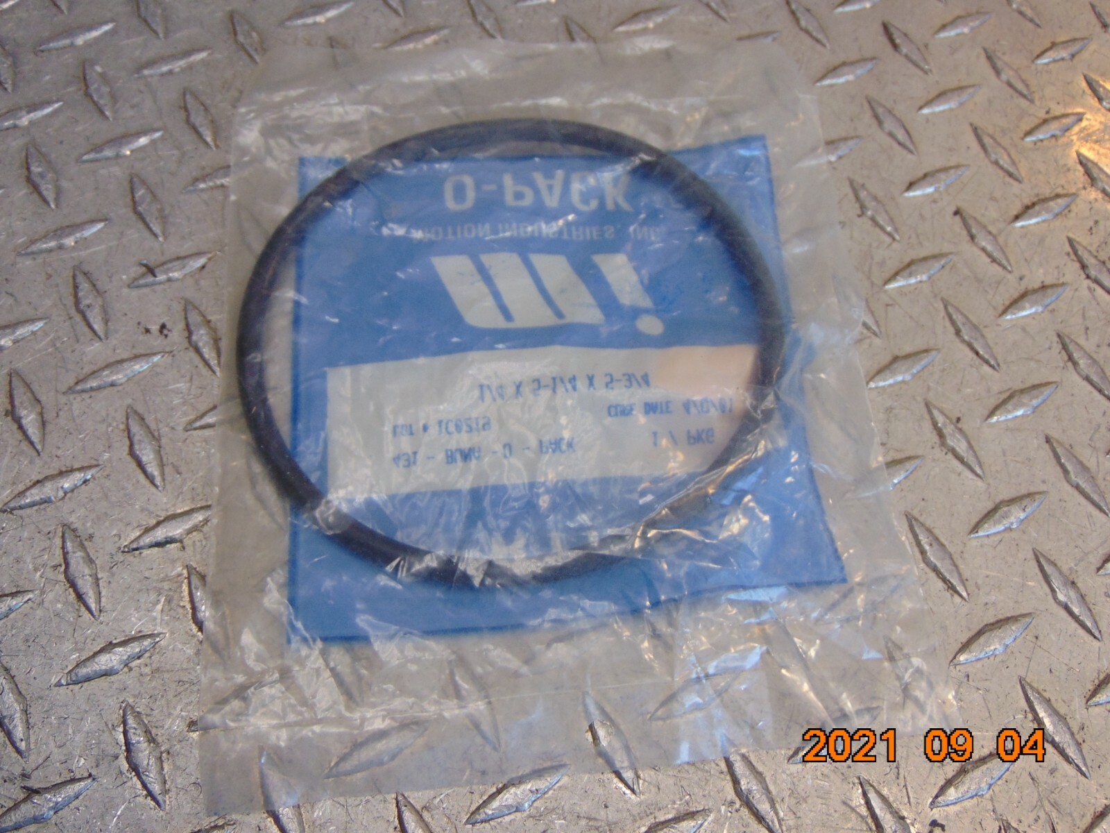 (2) MOTION INDUSTRIES 431 BUNA O-PACK O-RING – FREE SHIPPING