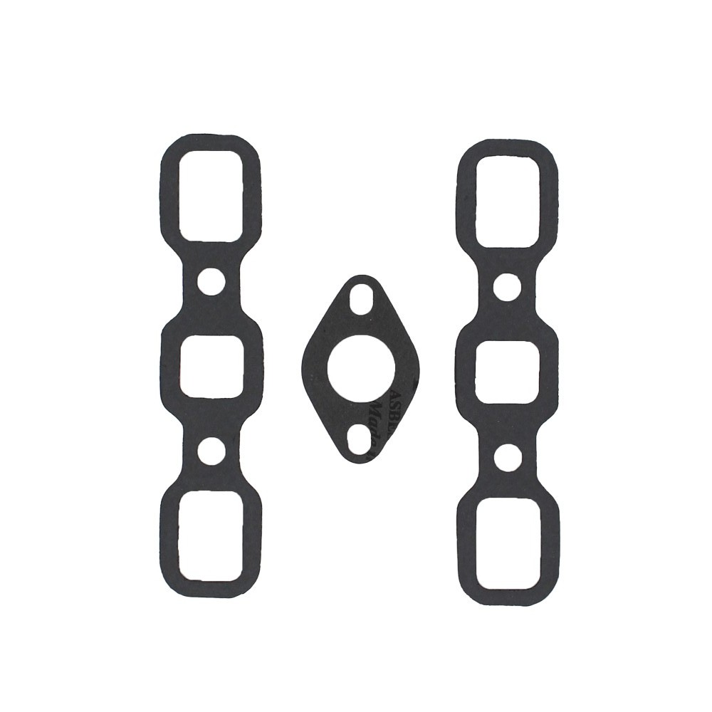 9N9447/ 9N9448 Intake exhaust W/ Carb Manifold Gasket Set Fits Ford 9N 2N 8N