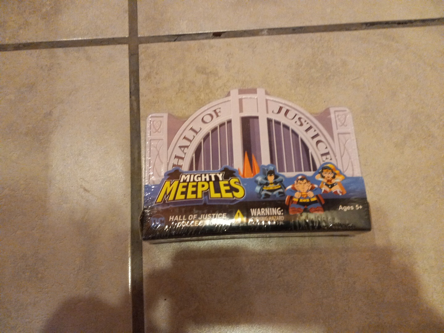 Cryptozoic Mighty Meeples Hall of Justice Collection Tin