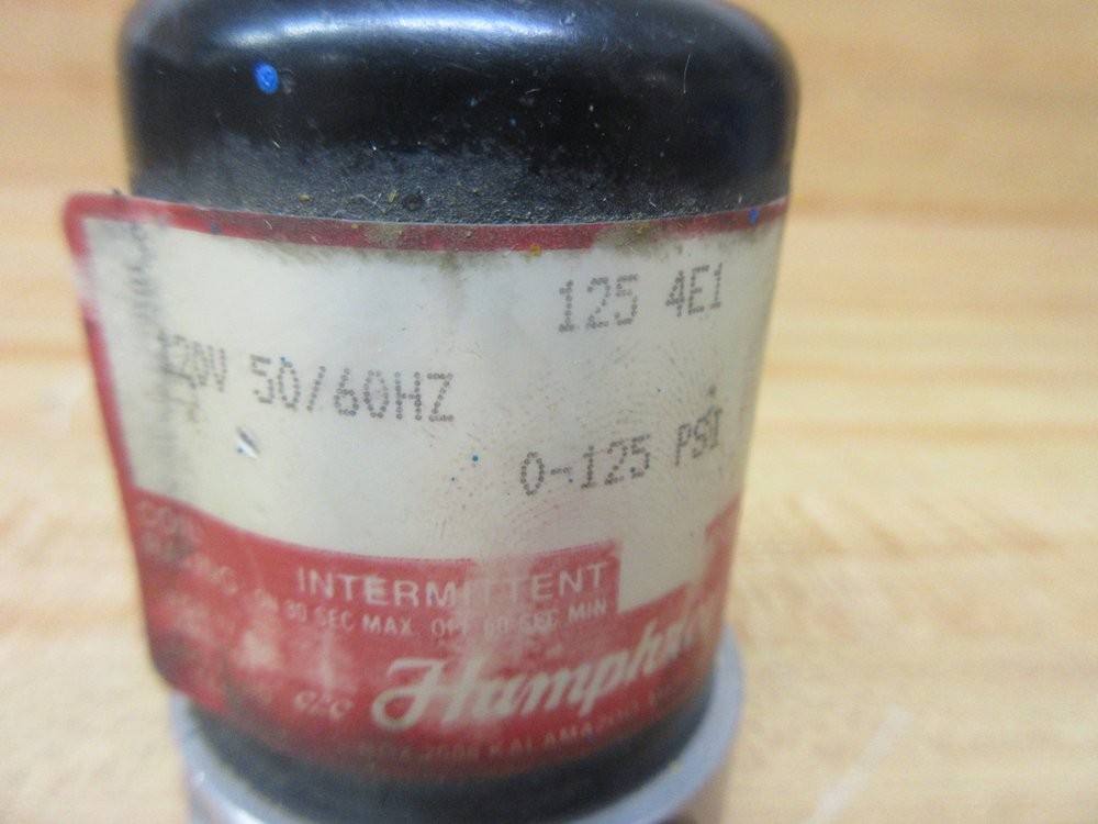 Humphrey 125 4E1 Solenoid Valve 1254E1