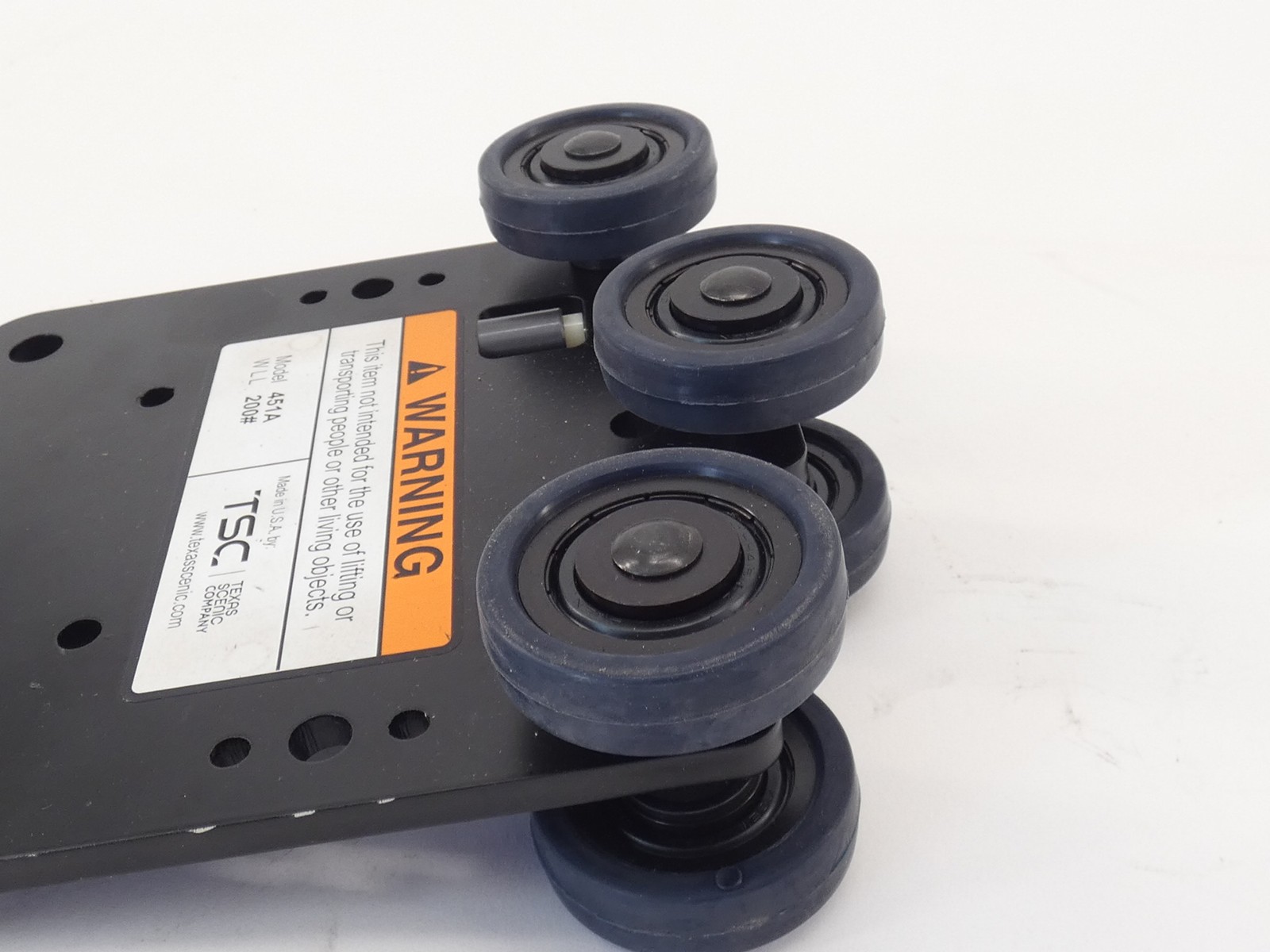 TSC 415A Carrier Black Aluminum Track Hardware WLL 200 – NEW Surplus!