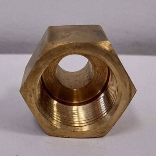 Brass Straight Adapter 3/4″ NPT Female x 3/4″ BSPT Male
