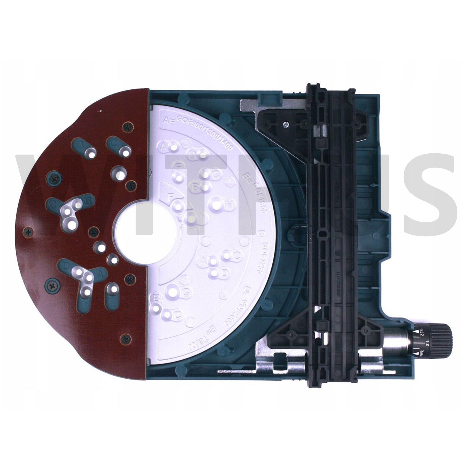 Bosch 1600Z0000G FSN OFA Professional Guide Router Rail Adapter – Tracking