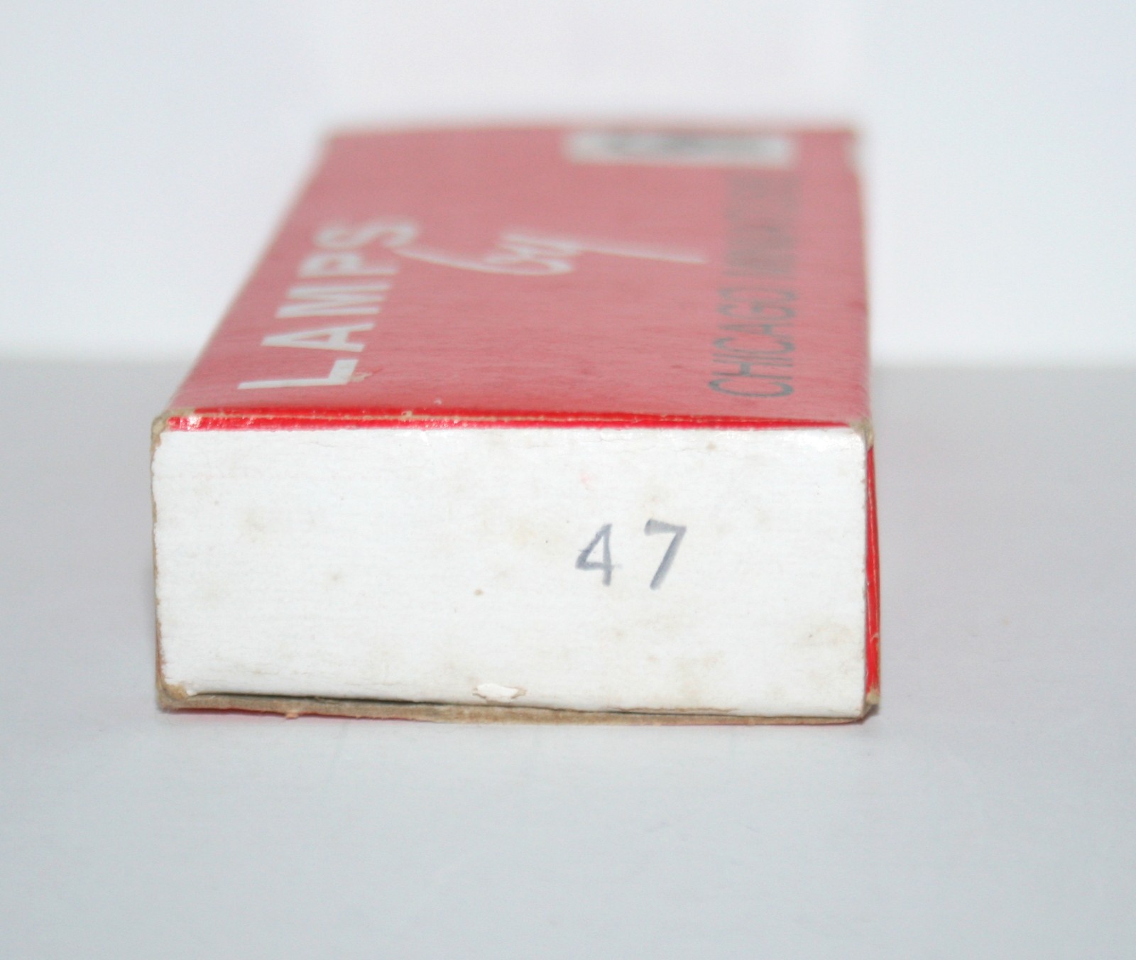 Lamps by Chicago Miniature #47 6.3V 0.15A Bayonet Base Pack of 9 Unused