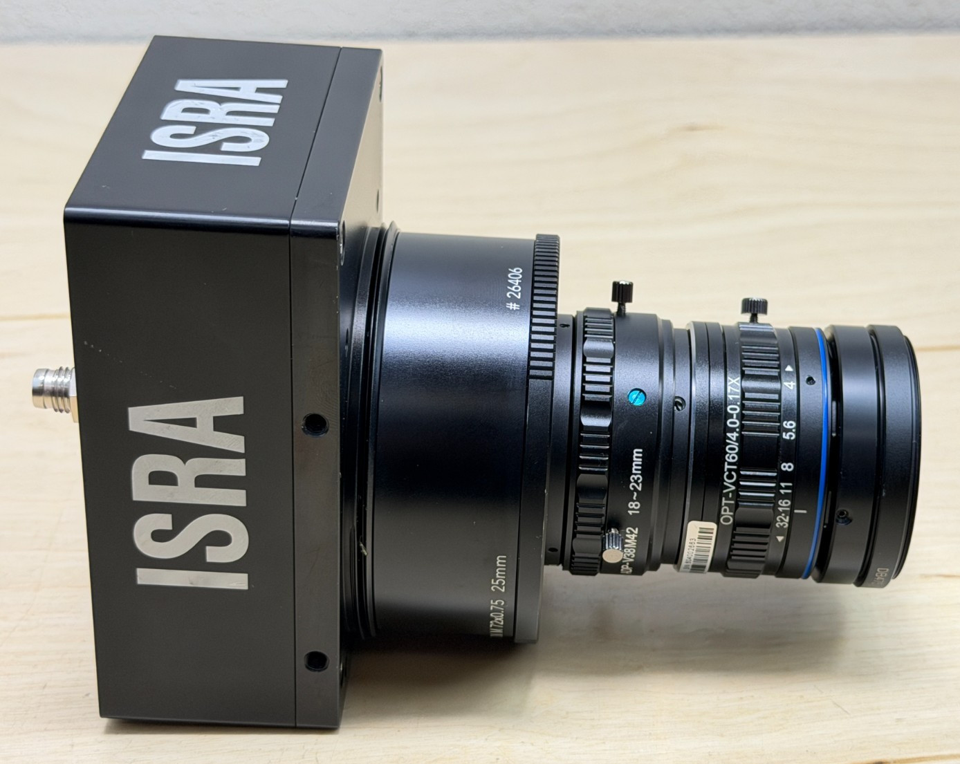 ISRA isLC-2x8K-100T-R0.2 Slim Cam, ADP-V38M42, OPT-VCT604/4.0
