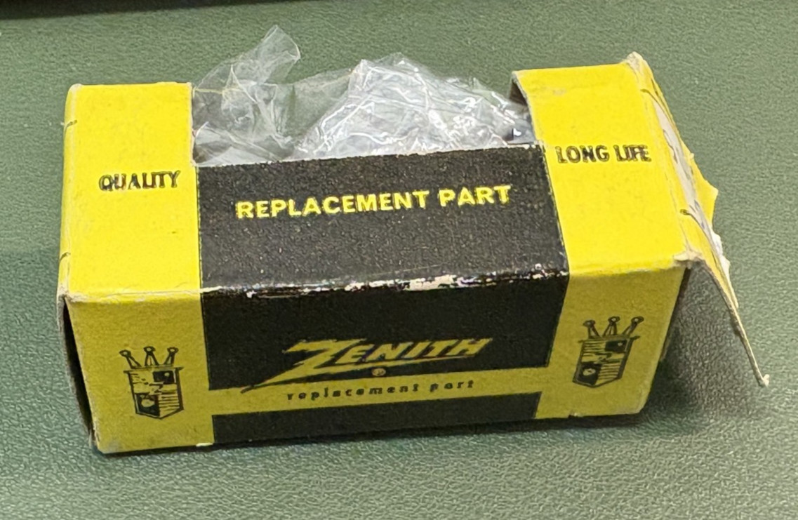Vintage NEW IN BOX Zenith Replacement Part – Number 906-10967