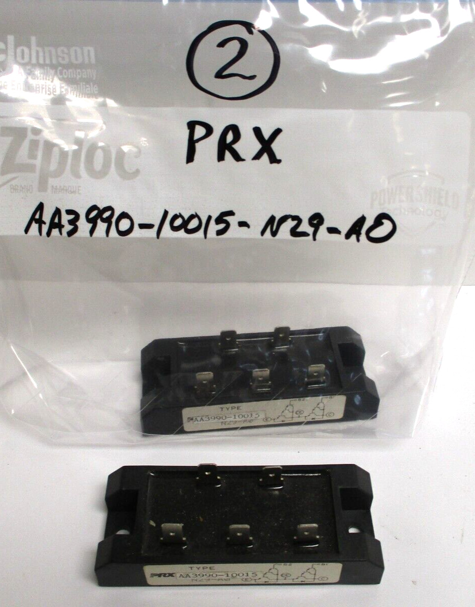 PRX , AA3990-10015 , N29D-A0 , TRANSISTER POWER MODULE, LOT OF 2, SLIGHTLY USED